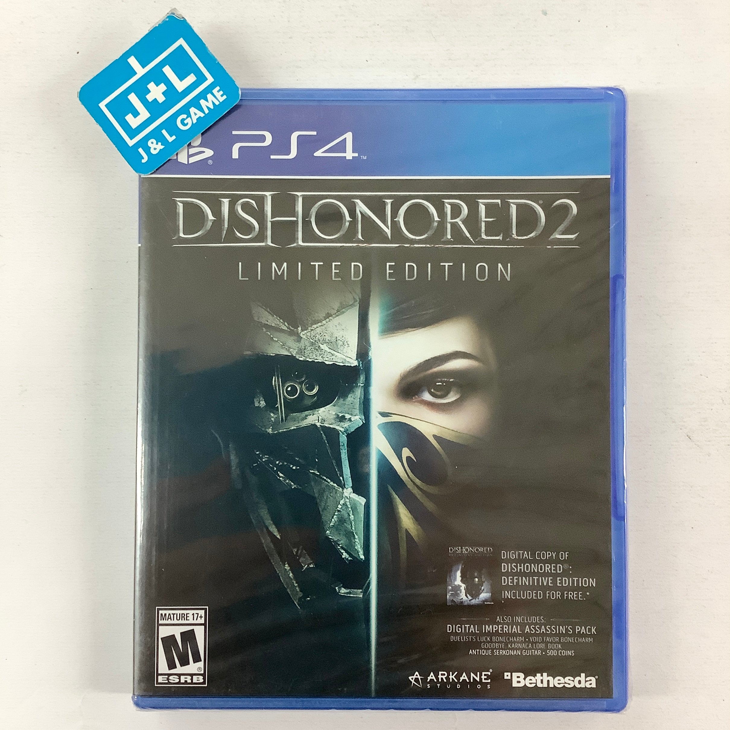 Dishonored 2 Limited Edition - (PS4) PlayStation 4 Video Games Bethesda Softworks