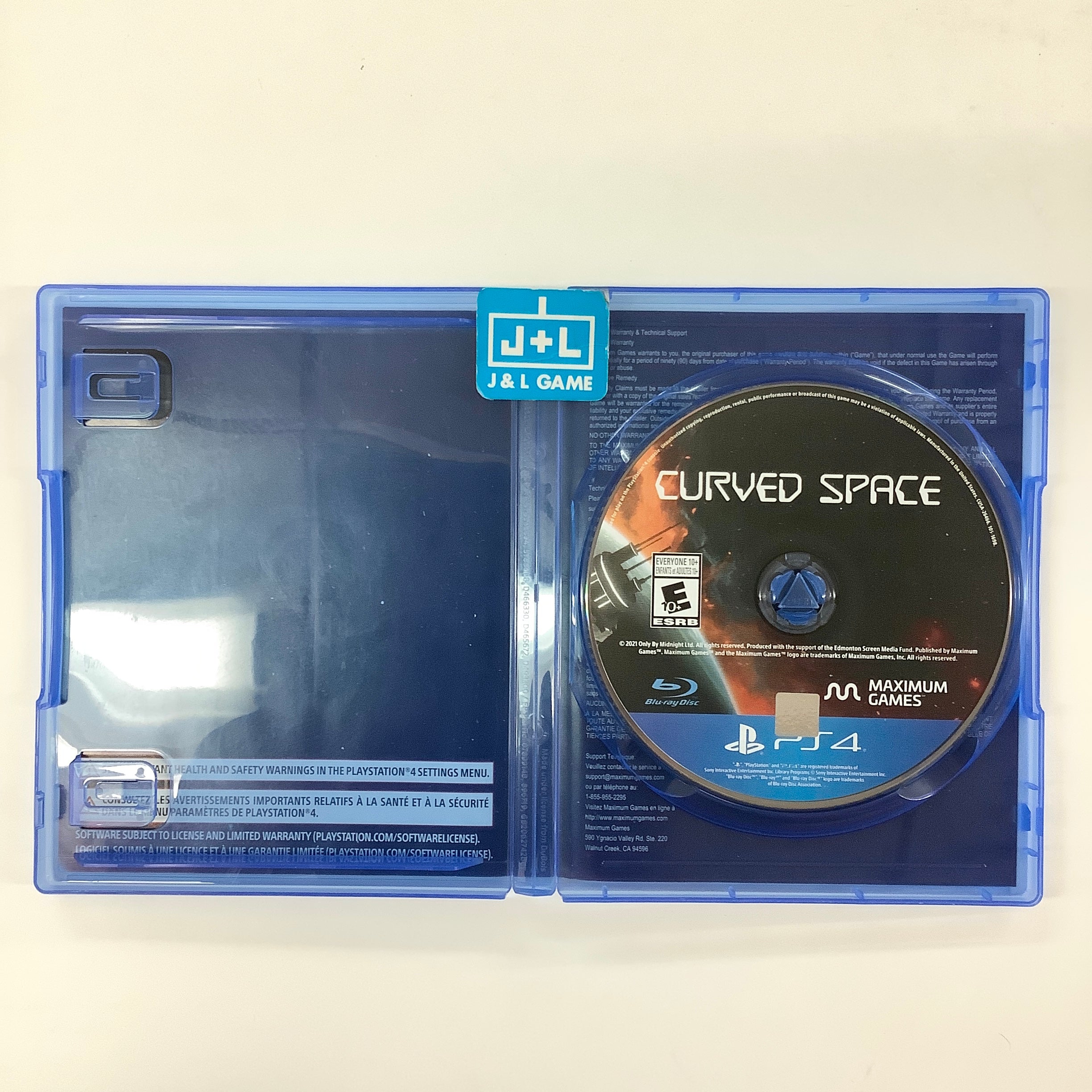 Curved Space - (PS4) PlayStation 4 [Pre-Owned] Video Games Maximum Games
