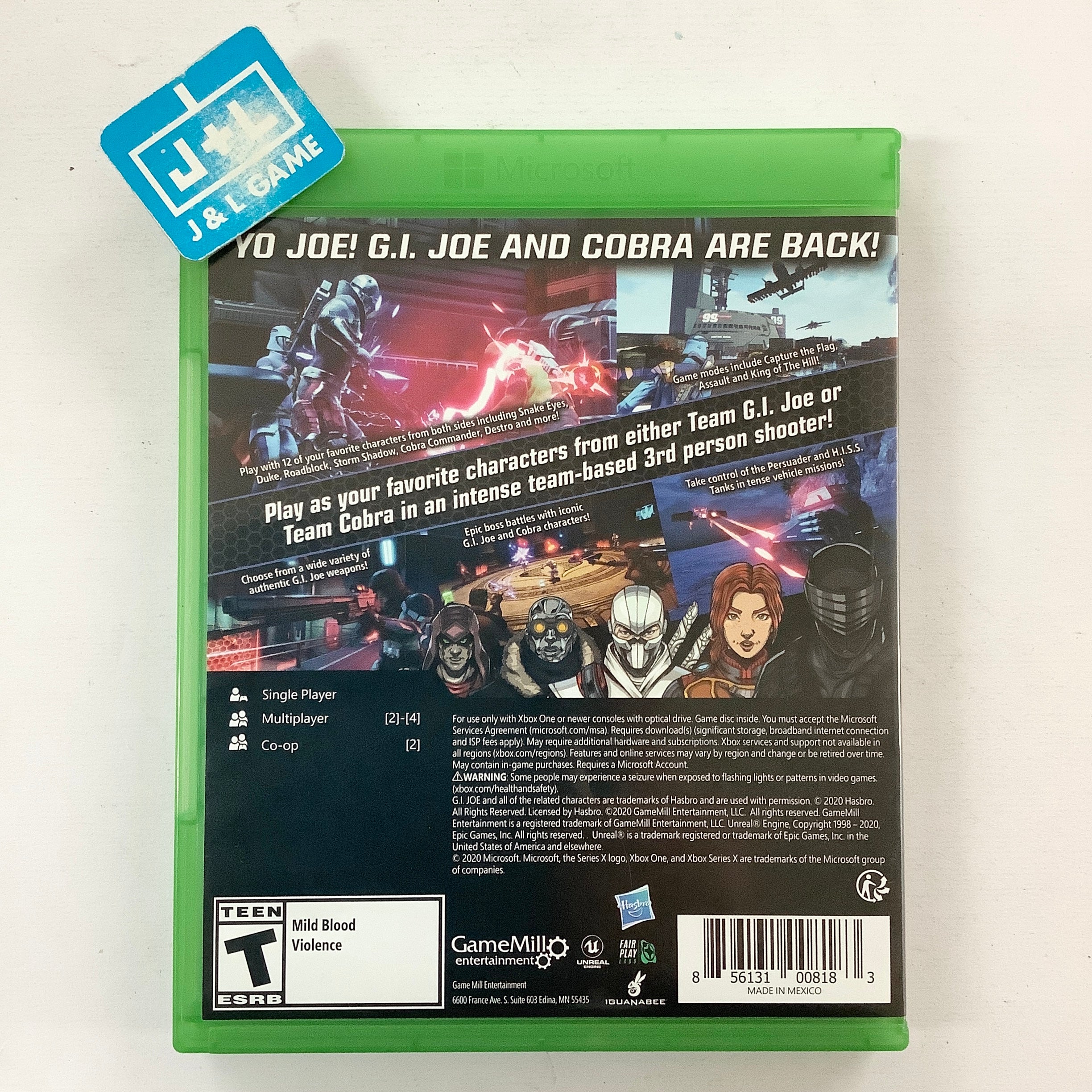 G.I. Joe: Operation Blackout - (XB1) Xbox One [Pre-Owned] Video Games GameMill Entertainment   