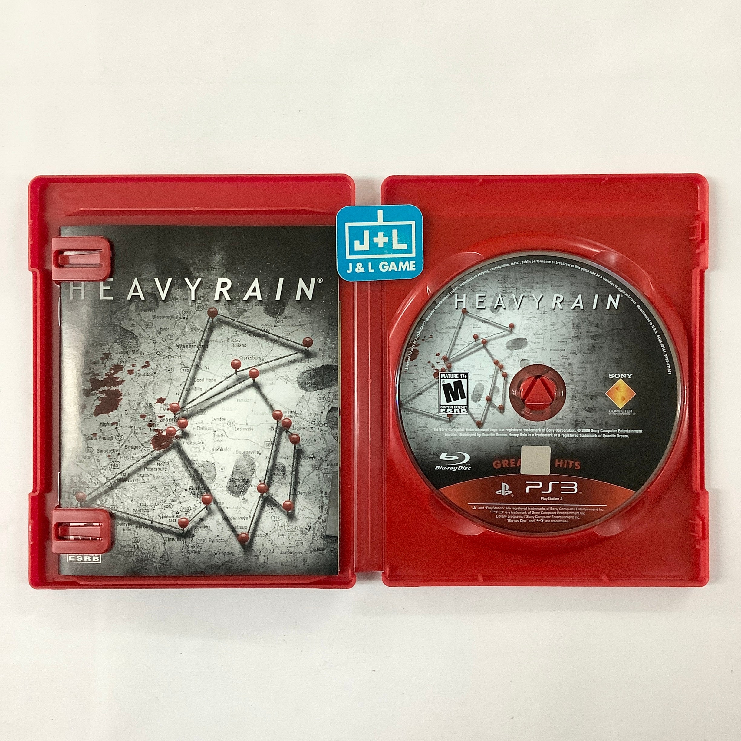Heavy Rain (Greatest Hits) - (PS3) PlayStation 3 [Pre-Owned] Video Games SCEI   