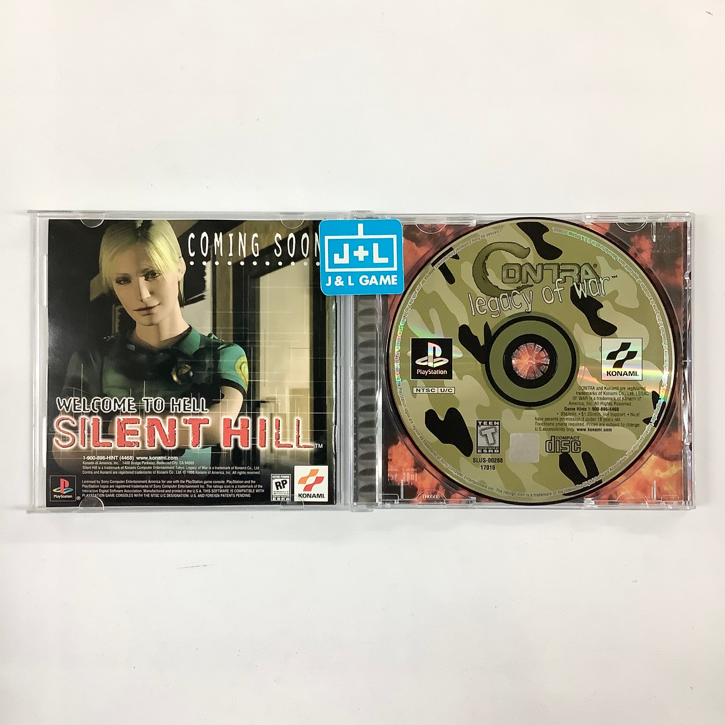 Contra: Legacy of War - (PS1) PlayStation 1 [Pre-Owned] Video Games Konami   