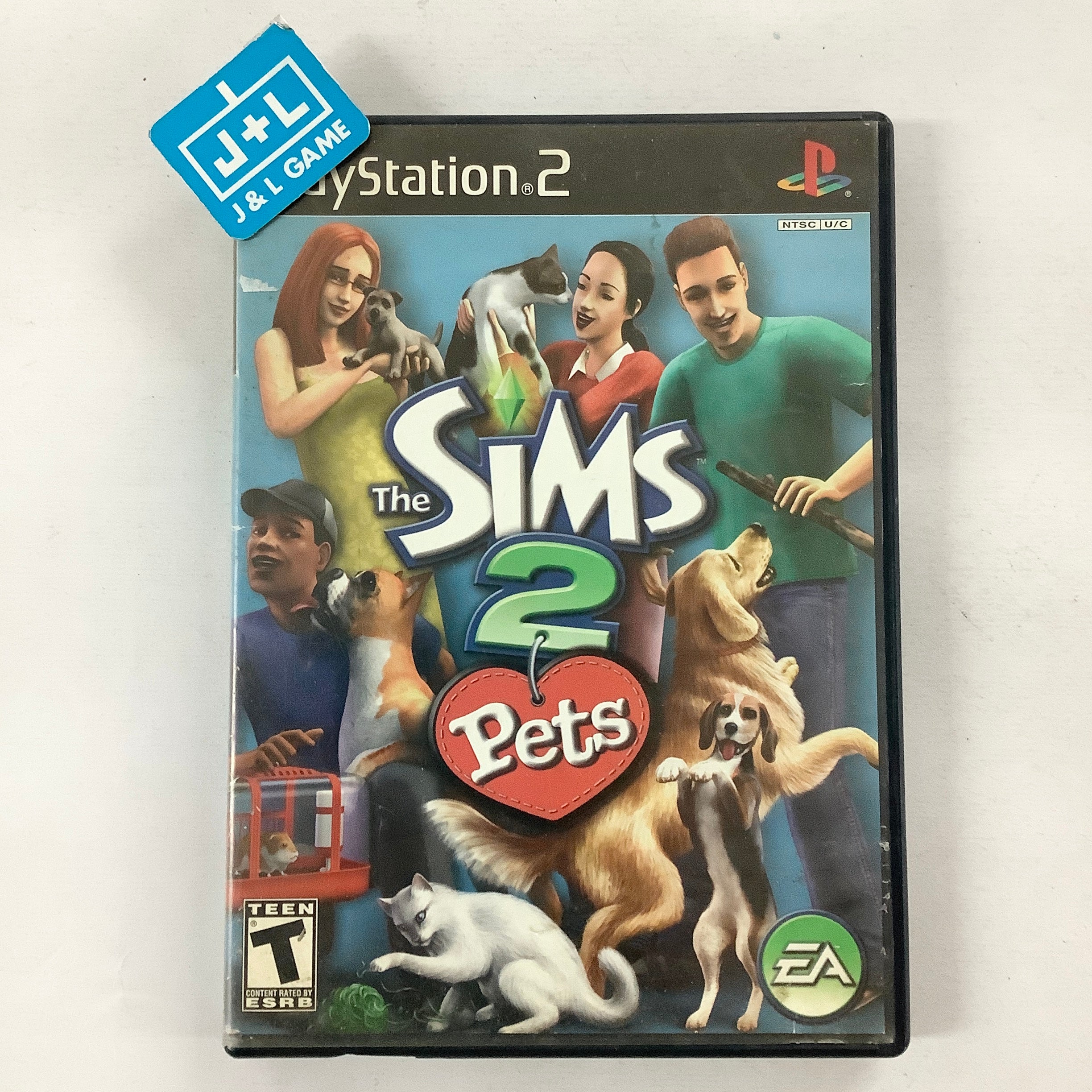 The Sims 2: Pets - (PS2) PlayStation 2 [Pre-Owned] Video Games EA Games
