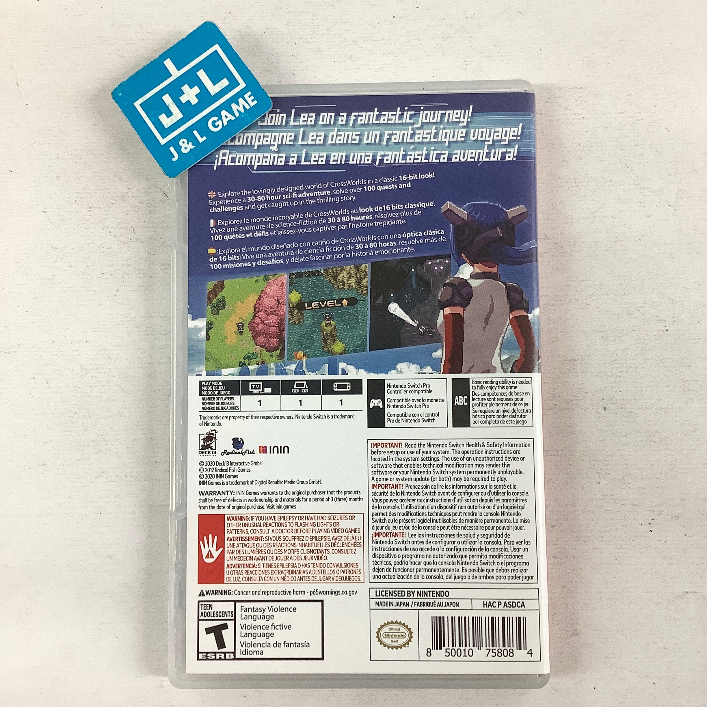 CrossCode - (NSW) Nintendo Switch [Pre-Owned] Video Games ININ Games