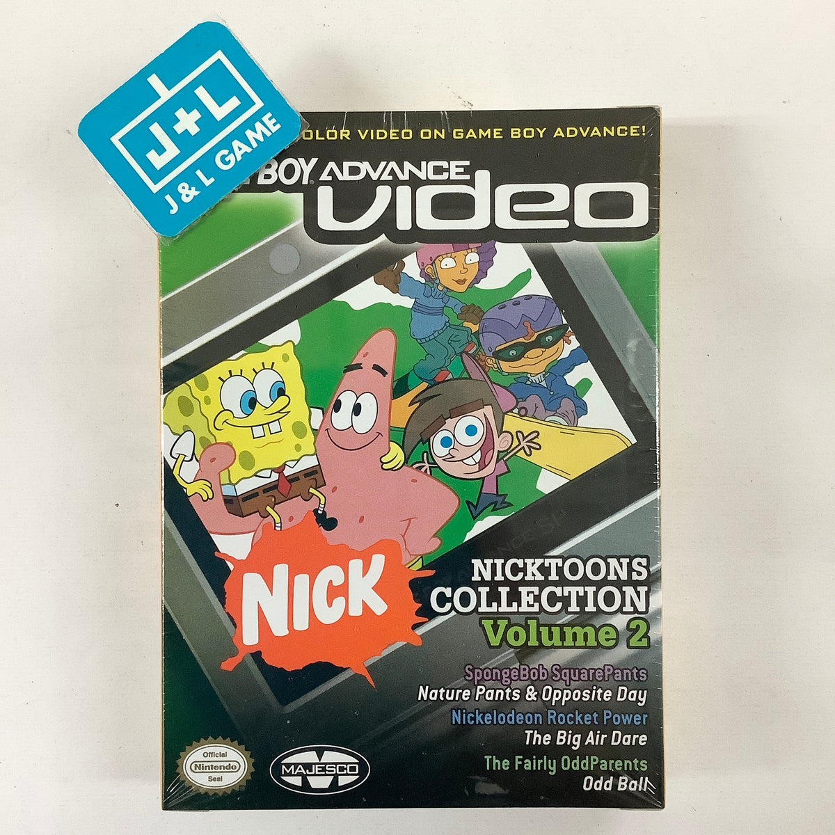 Complete Gba Video Collection Game Boy Advance Video: Nicktoons Collection - Volume 2 - (GBA) Game B ...