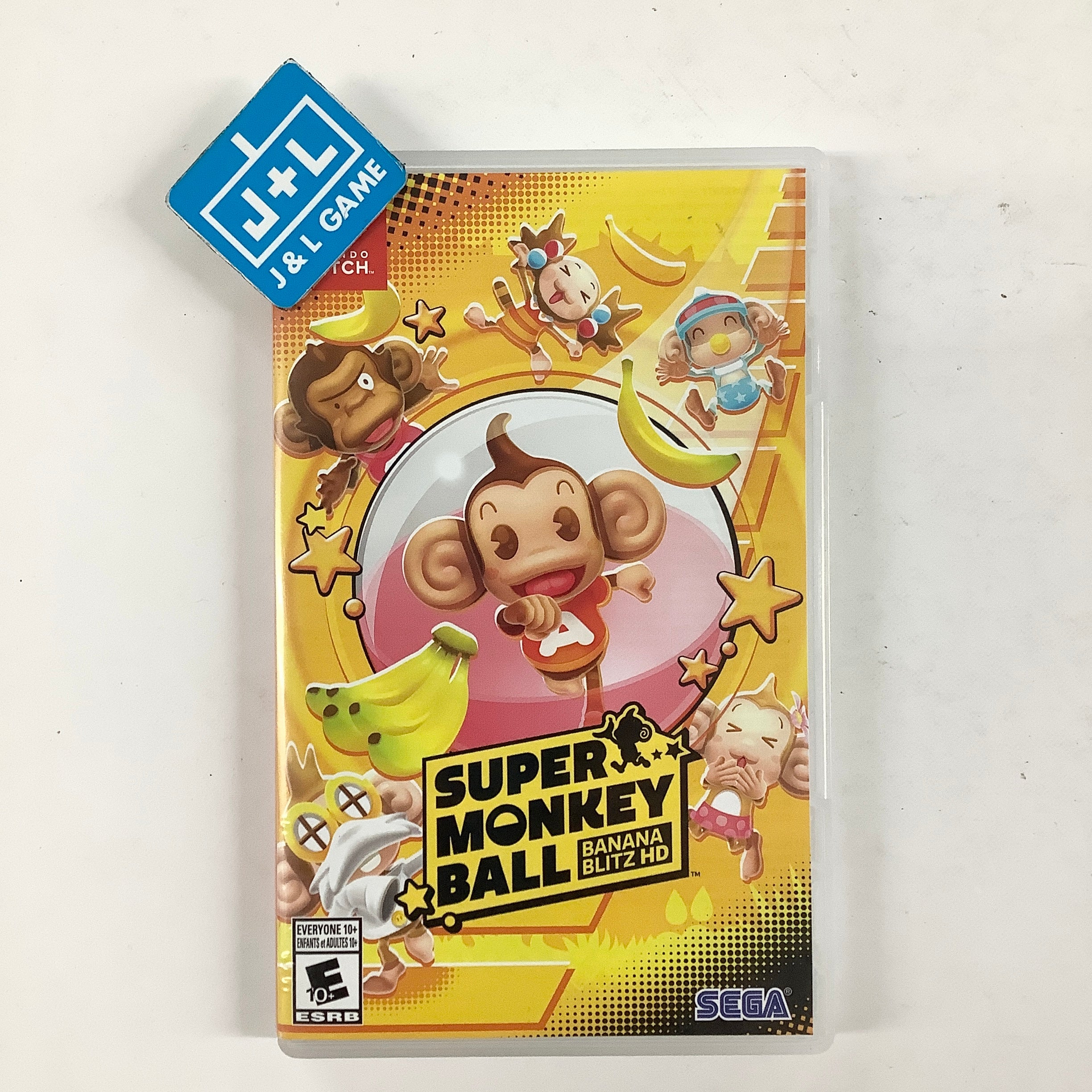 Super Monkey Ball: Banana Blitz HD - (NSW) Nintendo Switch [Pre-Owned] Video Games SEGA