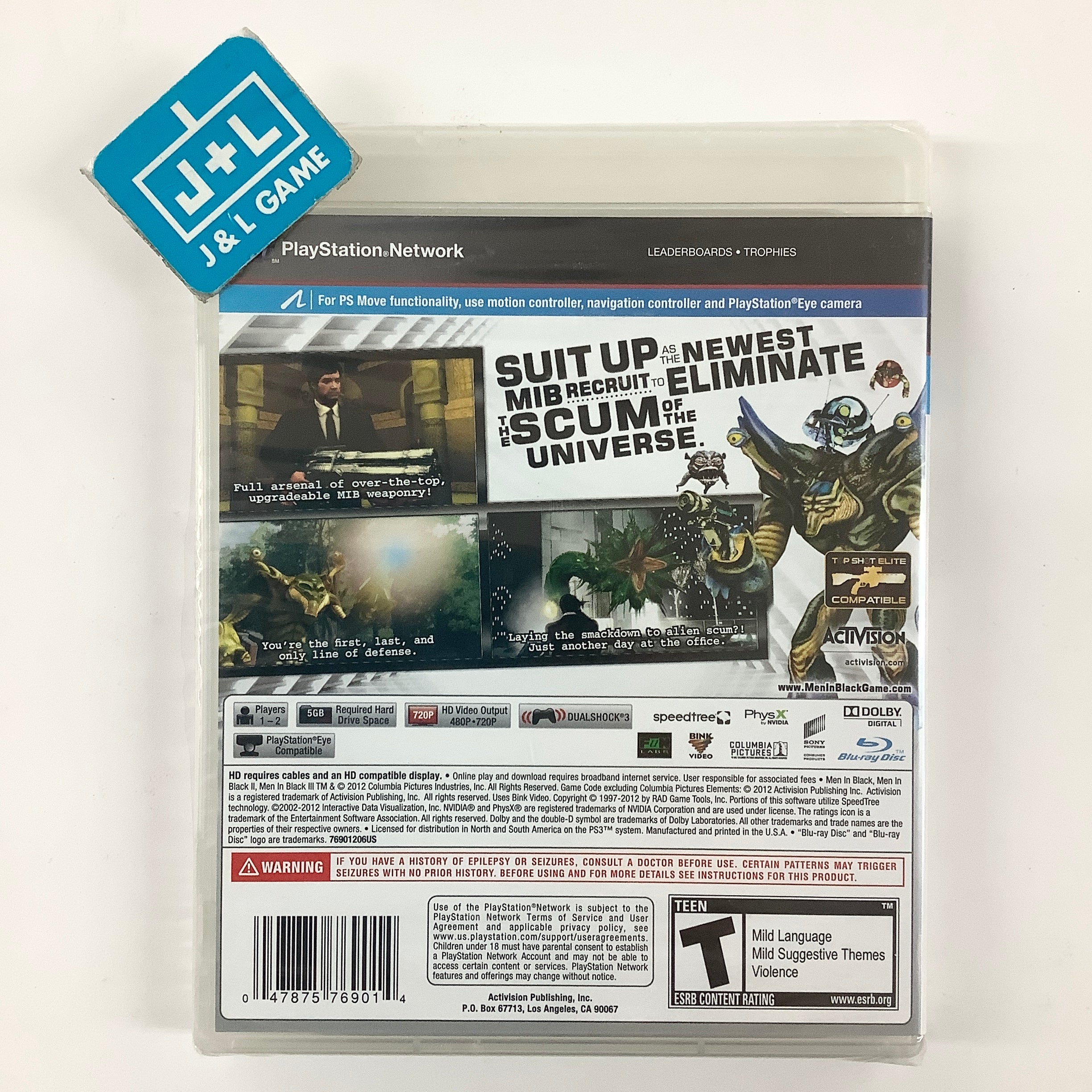 MIB: Alien Crisis - (PS3) PlayStation 3