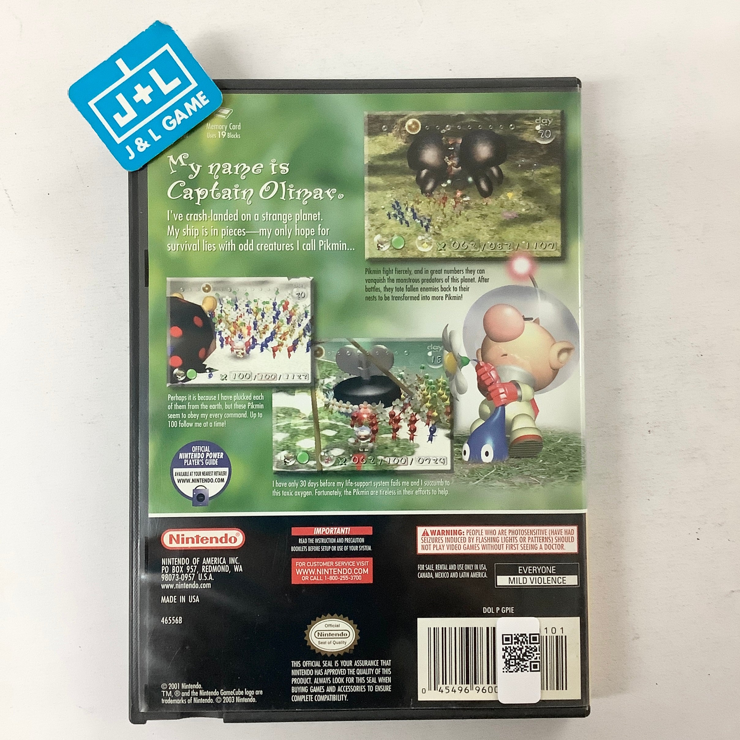 Pikmin (Player's Choice) - (GC) GameCube [Pre-Owned] Video Games Nintendo   