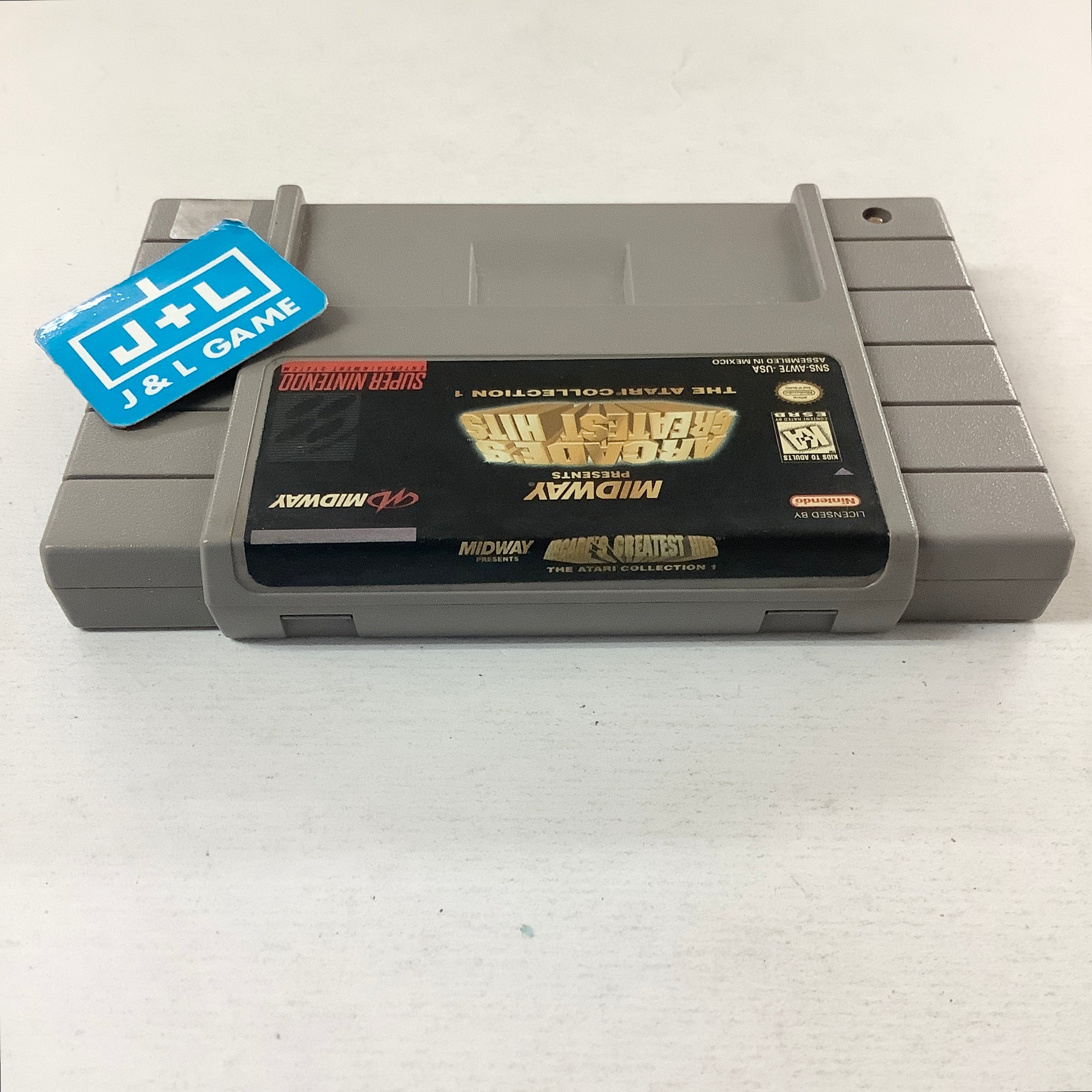 Midway Presents Arcade's Greatest Hits: The Atari Collection 1 - (SNES) Super Nintendo [Pre-Owned] Video Games Midway   