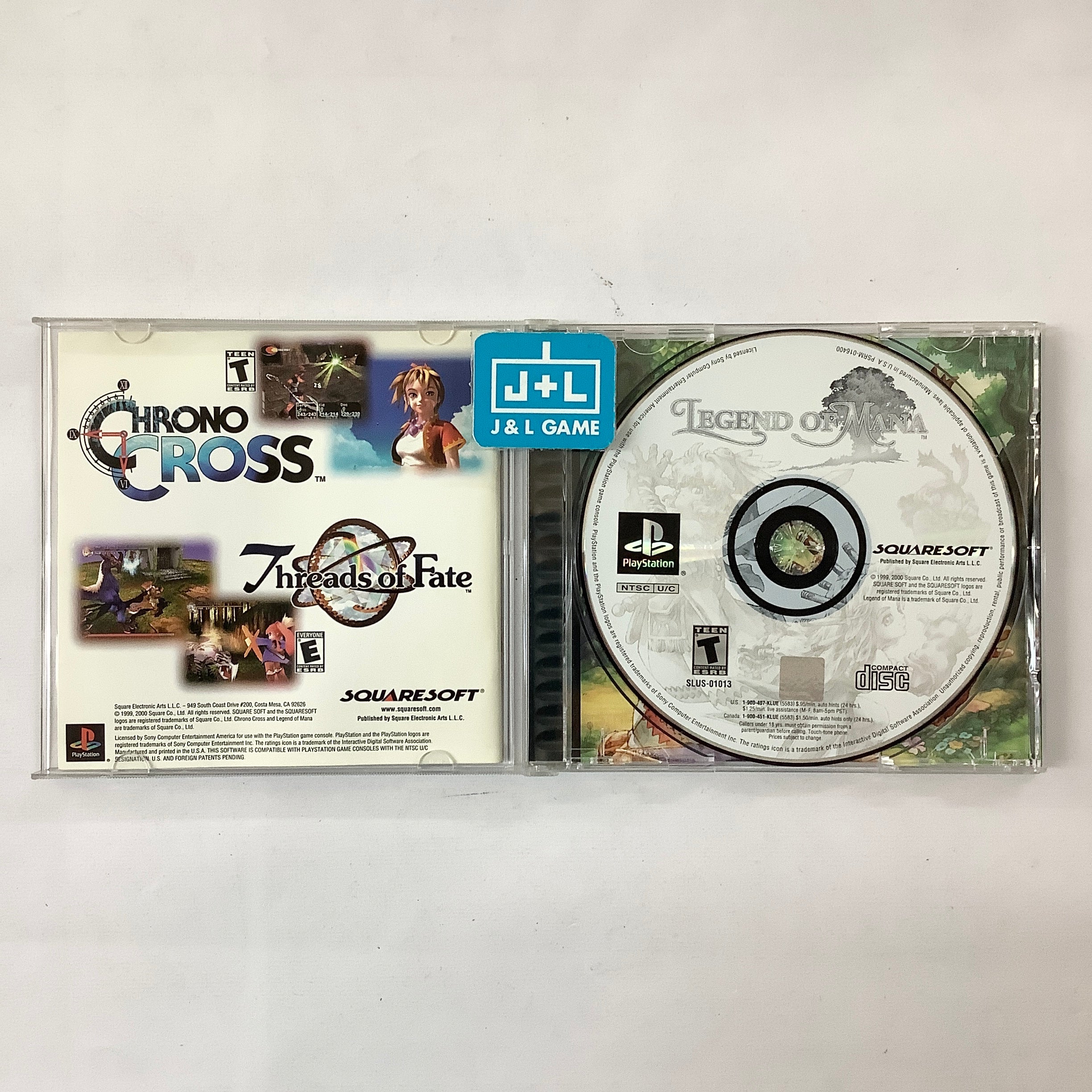 Legend of Mana - PlayStation 1 [Pre-Owned] Video Games Square EA   