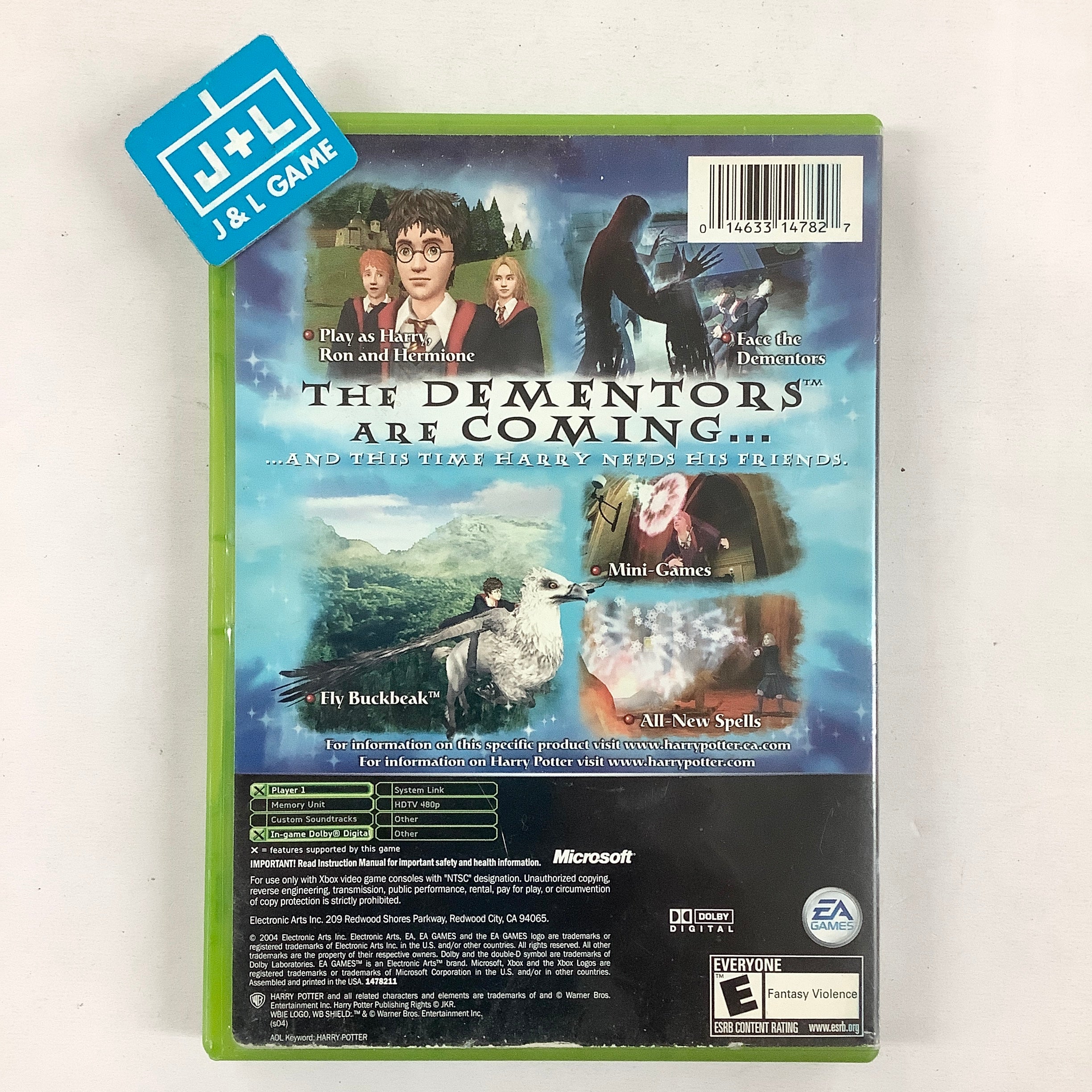 Harry Potter and the Prisoner of Azkaban - (XB) Xbox [Pre-Owned] Video Games EA Games