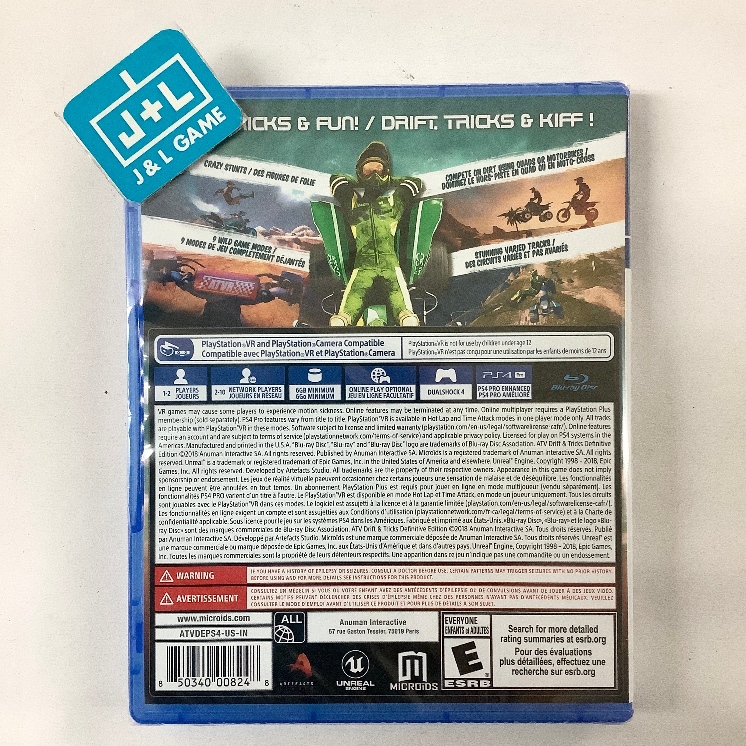 ps4レーティング ATV Drift & Tricks (Definitive Edition) - (PS4) PlayStation 4