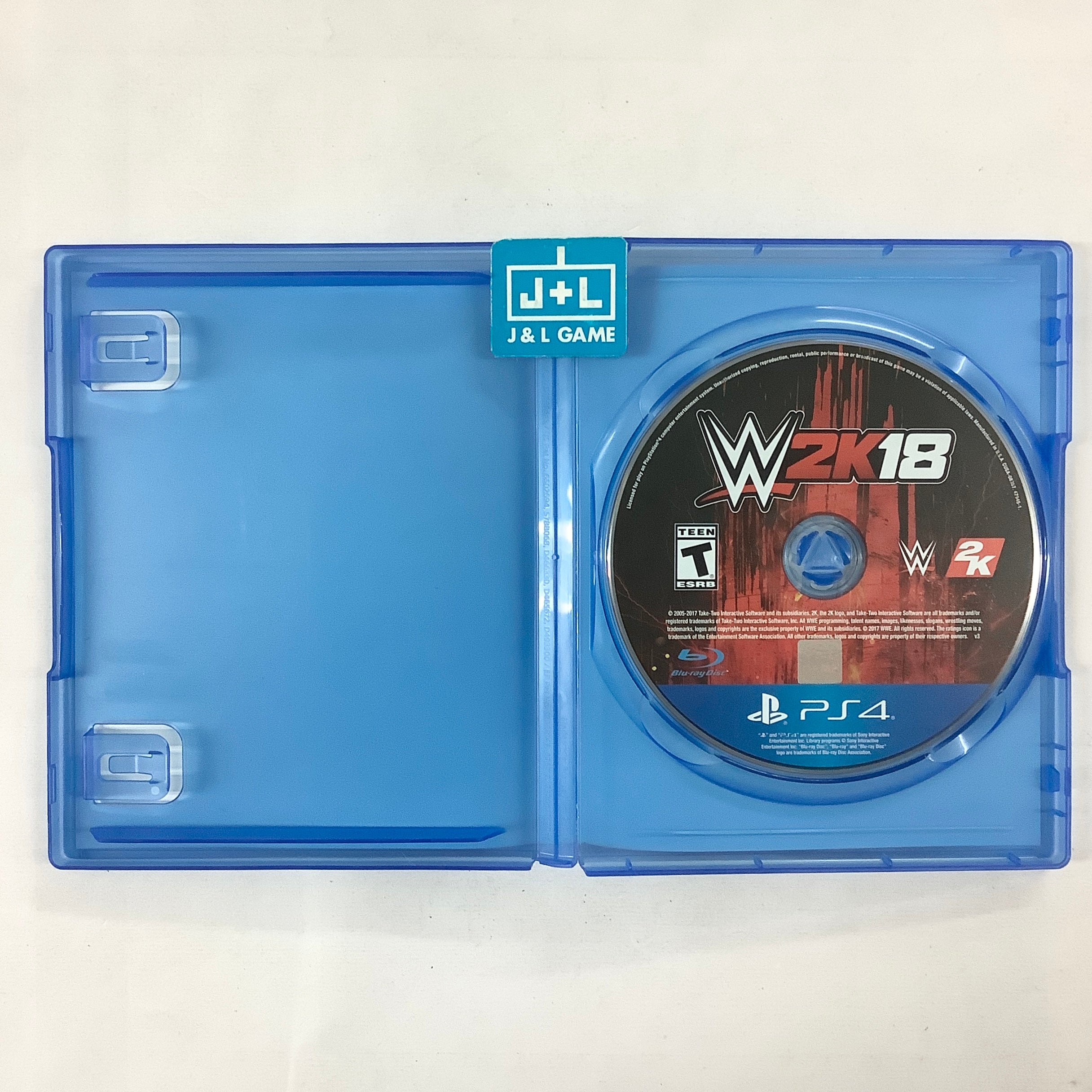 WWE 2K18 - (PS4) PlayStation 4 [Pre-Owned] Video Games 2K Games