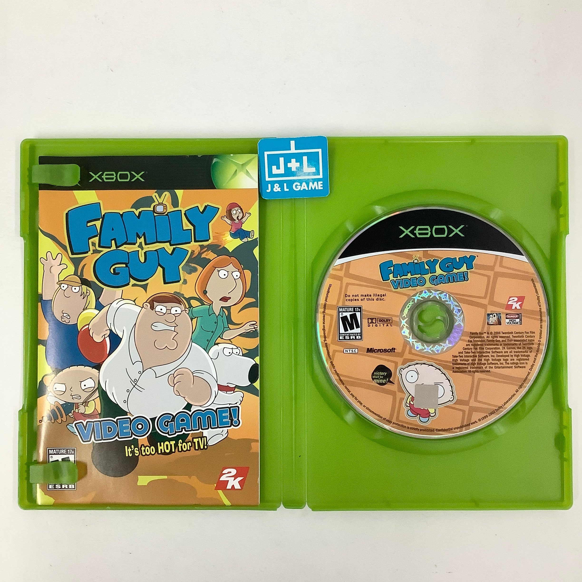 Family Guy - (XB) Xbox [Pre-Owned] Video Games 2K Games
