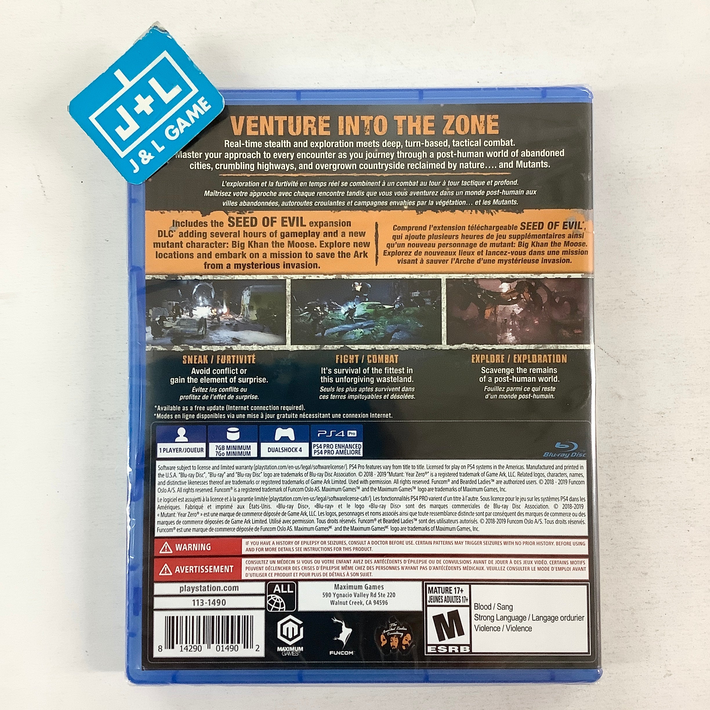 Mutant Year Zero: Road to Eden (Deluxe Edition) - (PS4) PlayStation 4 Video Games Maximum Games