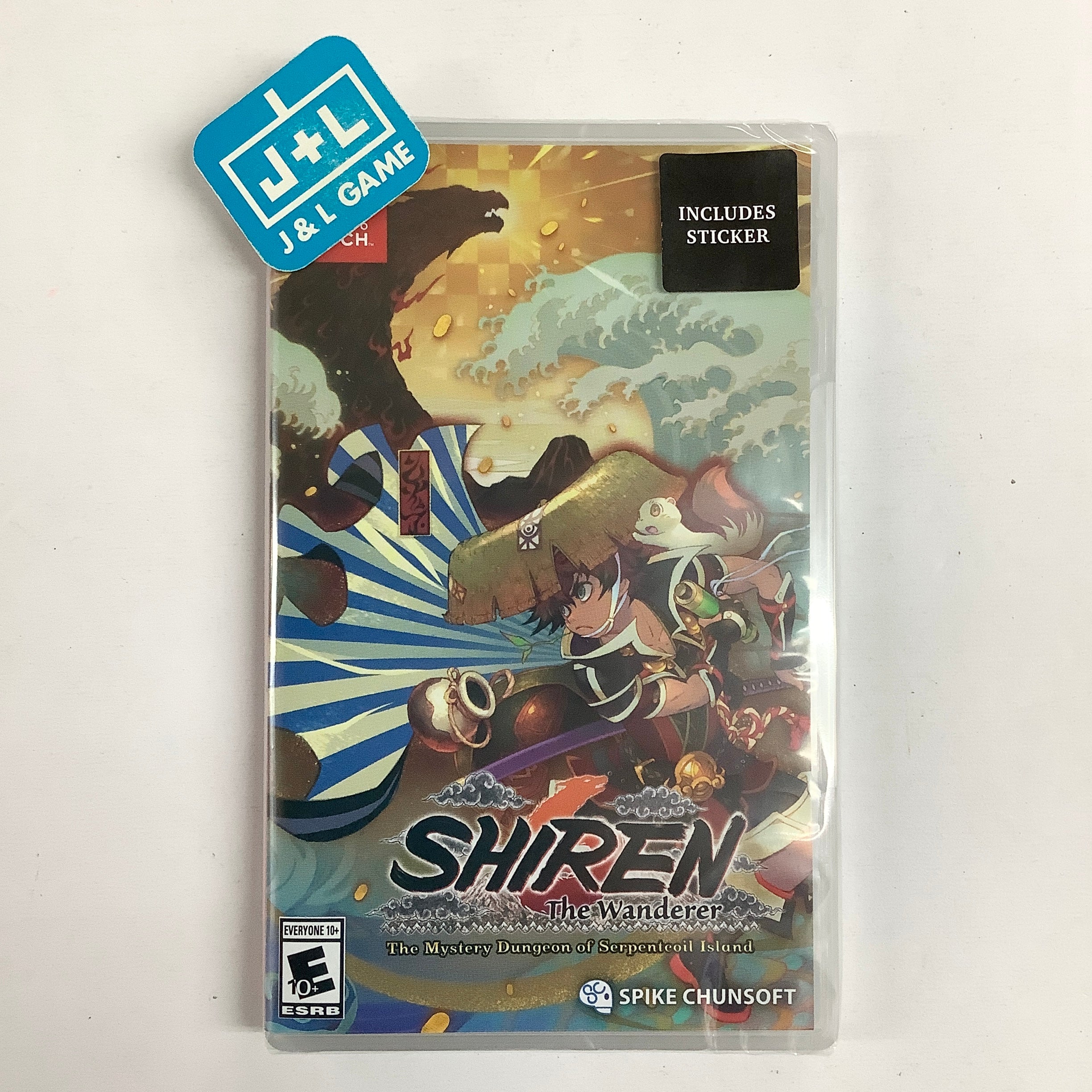 Shiren the Wanderer: The Mystery Dungeon of Serpentcoil Island - (NSW) Nintendo Switch Video Games Spike Chunsoft   