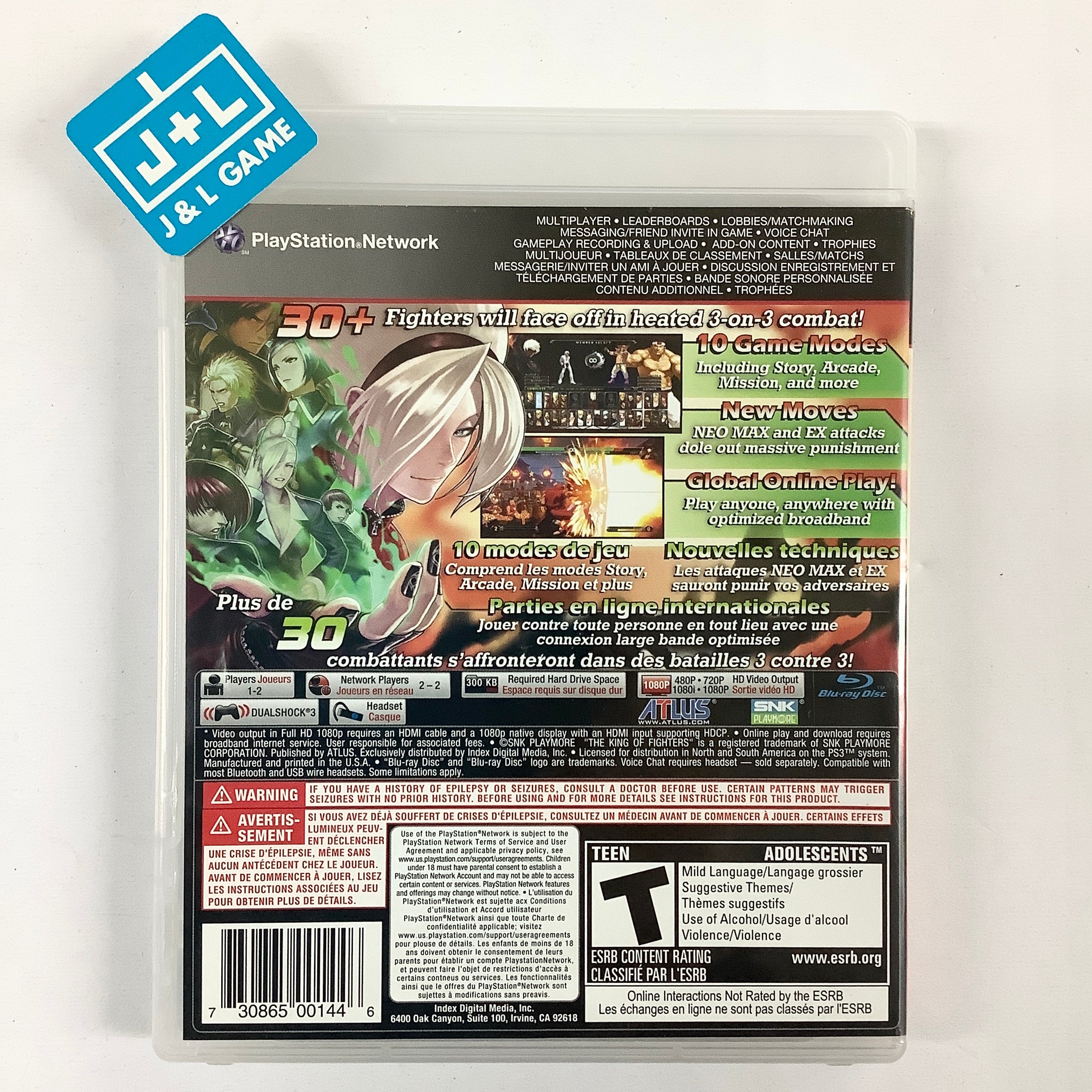 The King of Fighters XIII - (PS3) PlayStation 3 [Pre-Owned] | J&L Game