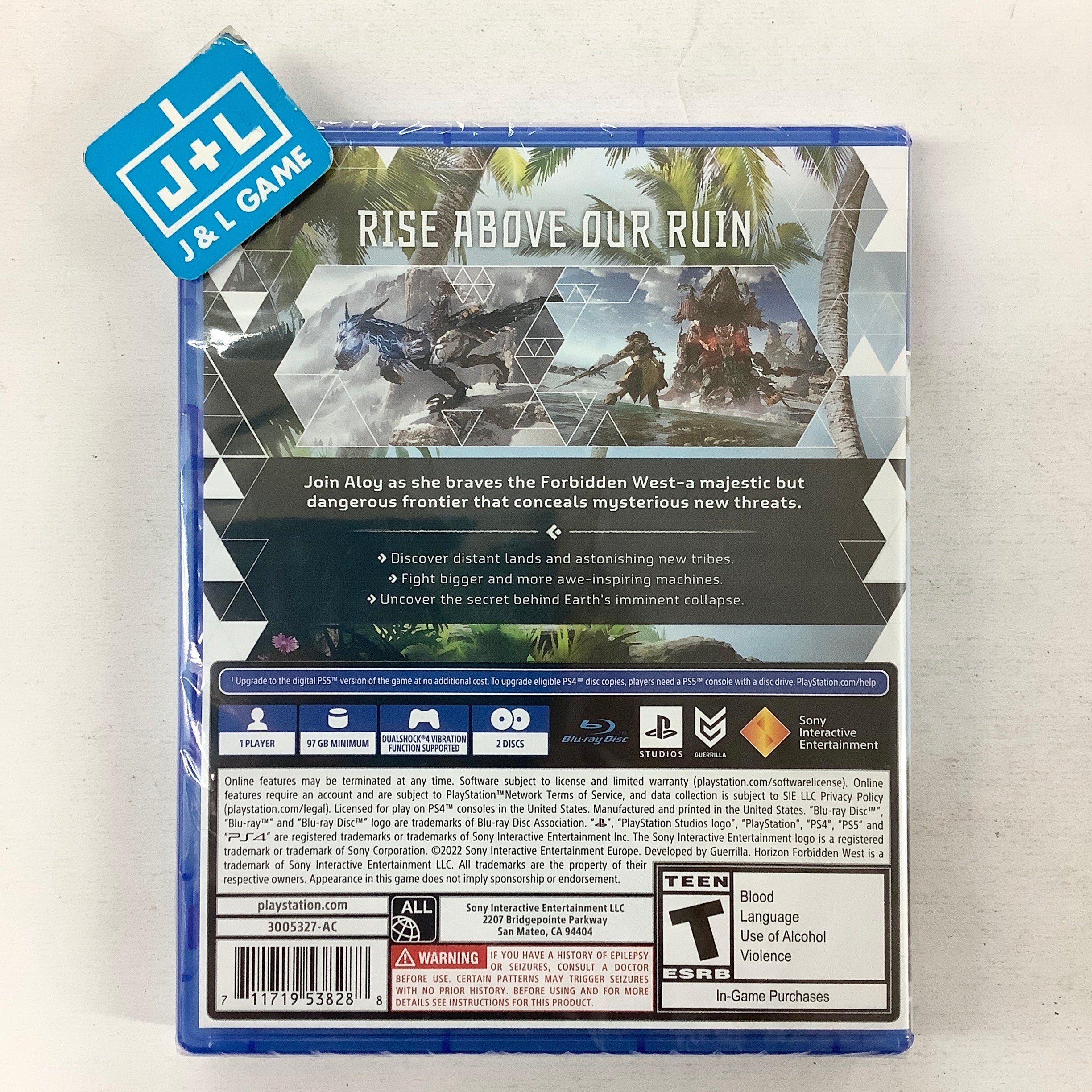 Horizon Forbidden West - (PS4) PlayStation 4 Video Games PlayStation