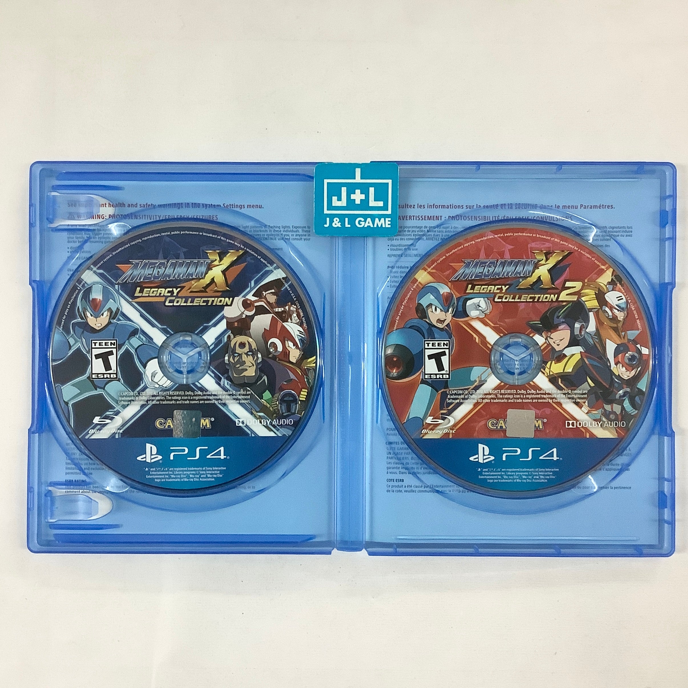 Mega Man X Legacy Collection 1+2 - (PS4) PlayStation 4 [Pre-Owned] Video Games Capcom