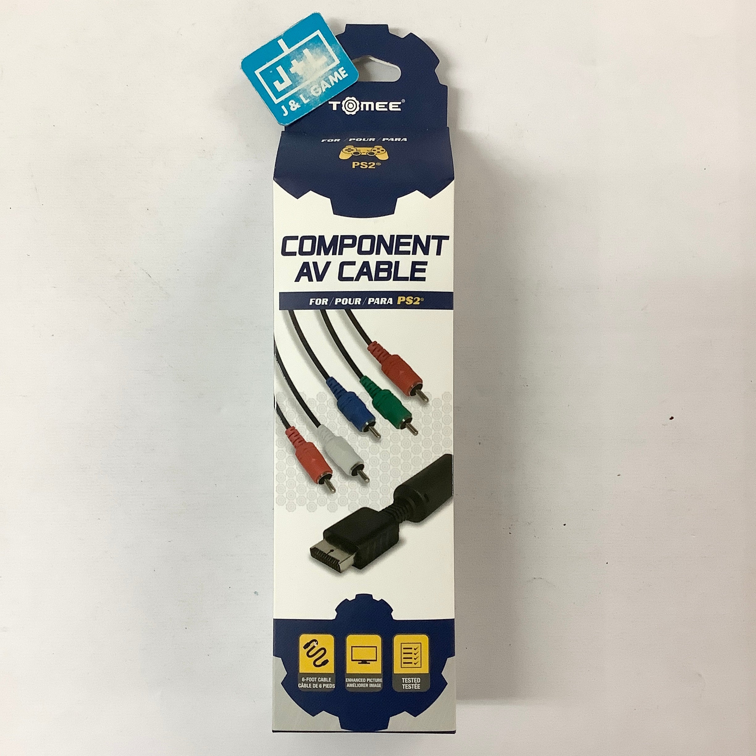 Tomee Component AV Cable - (PS2) PlayStation 2 Accessories Tomee   
