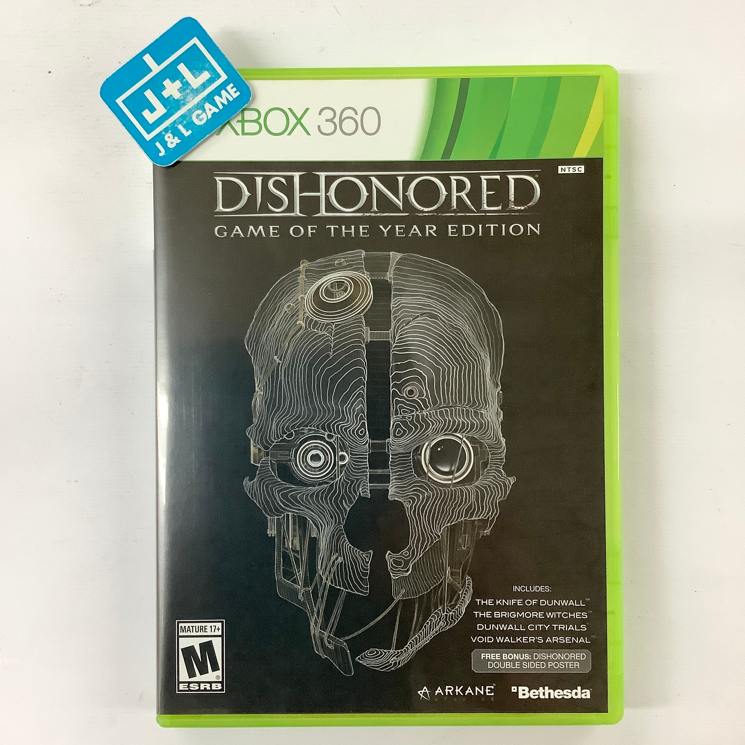 Dishonored: Game of the Year Edition - Xbox 360 [Pre-Owned] Video Games Bethesda   