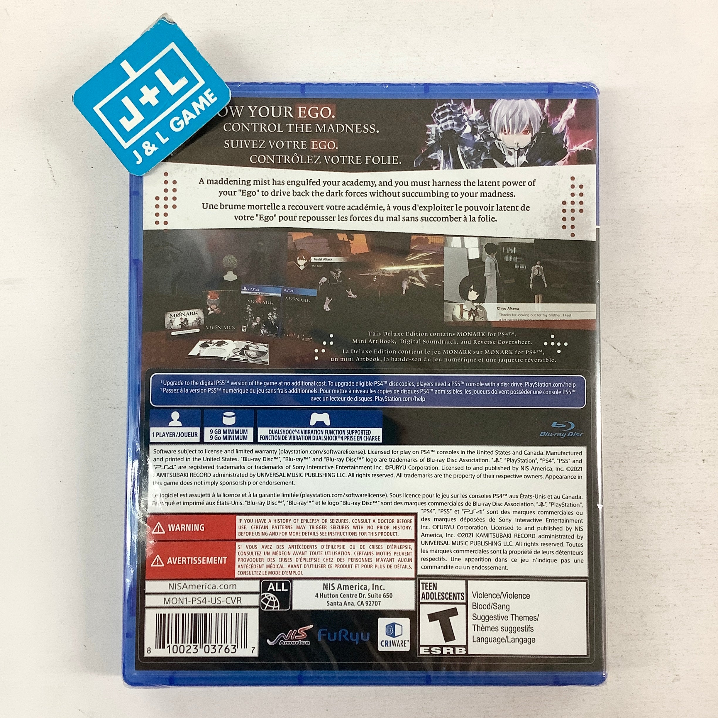 Monark (Deluxe Edition) - (PS4) PlayStation 4 Video Games NIS America