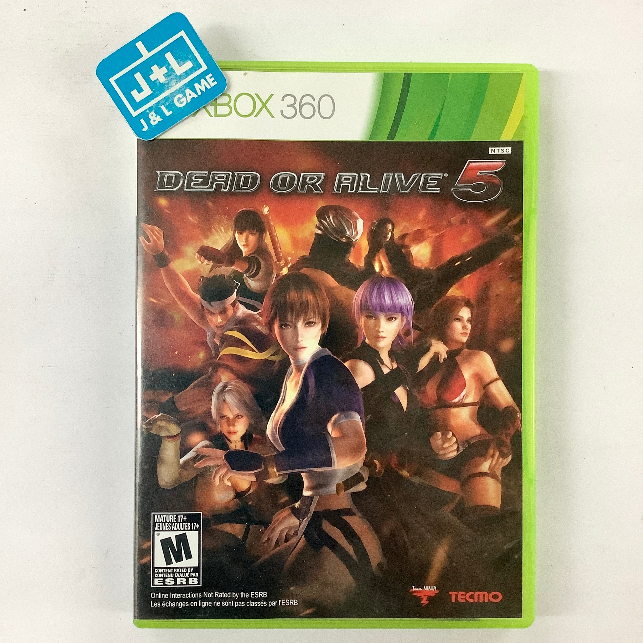 Dead or Alive 5 - Xbox 360 [Pre-Owned] Video Games Tecmo Koei Games   