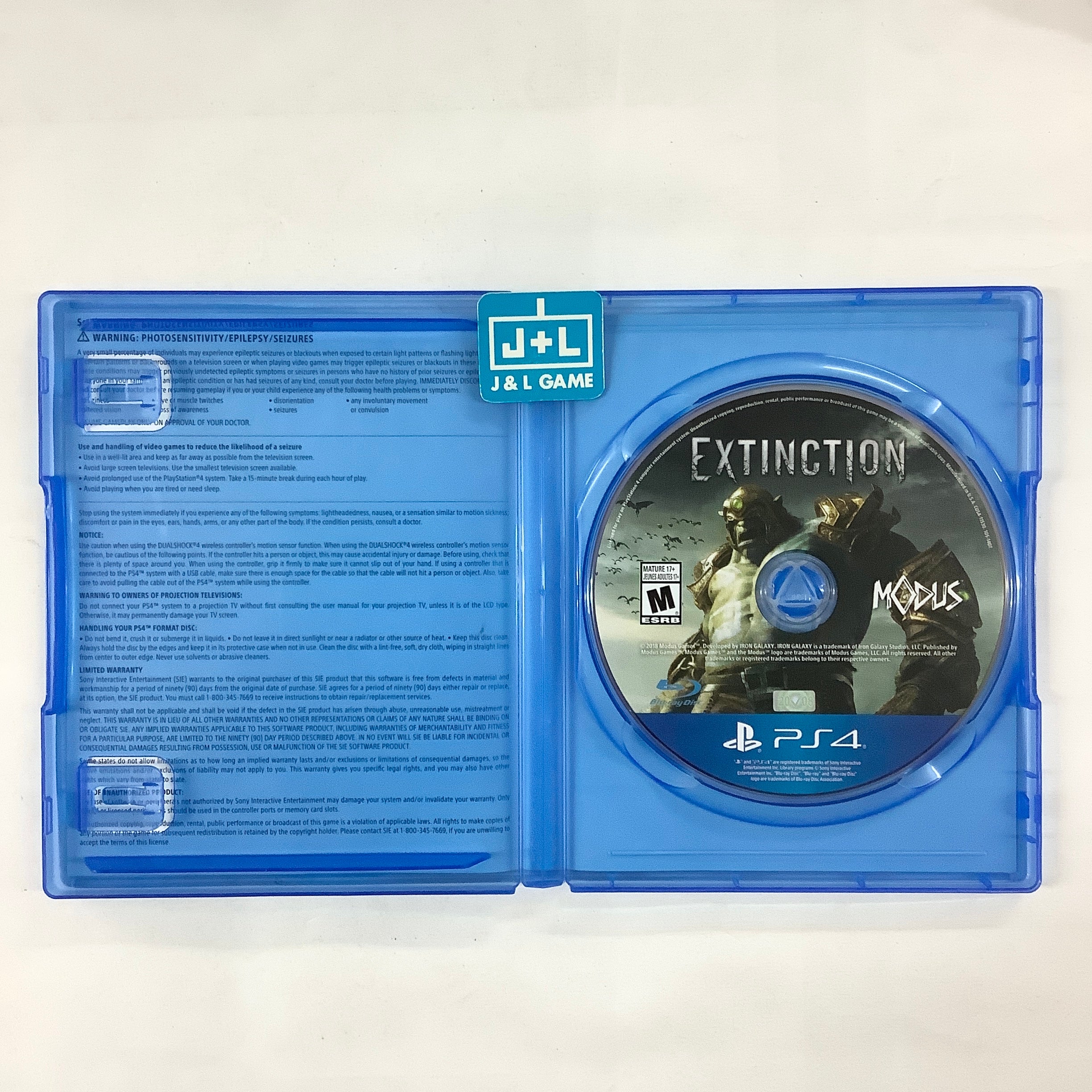 Extinction - (PS4) PlayStation 4 [Pre-Owned] Video Games Modus   