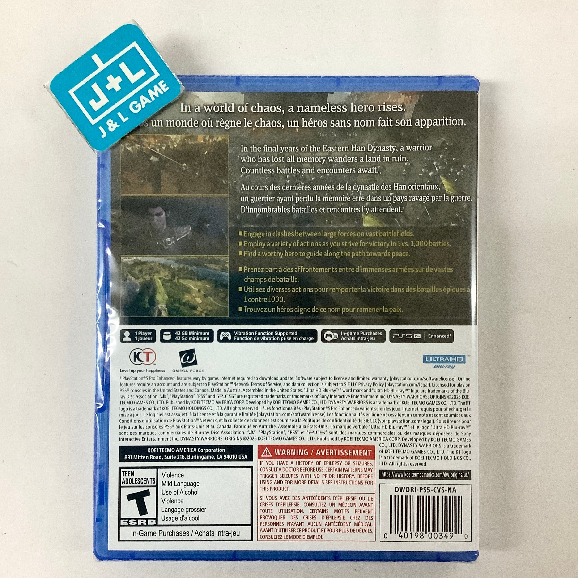 DYNASTY WARRIORS: ORIGINS PS5 | Juegos Digitales Mexico | Venta de Juegos Digitales Mexico | Ofertas PS3 PS4 PS5 XBOX Nintendo DYNASTY WARRIORS: ORIGINS PS5 | Juegos Digitales Mexico | Venta de Juegos Digitales Mexico | Ofertas PS3 PS4 PS5 XBOX Nintendo