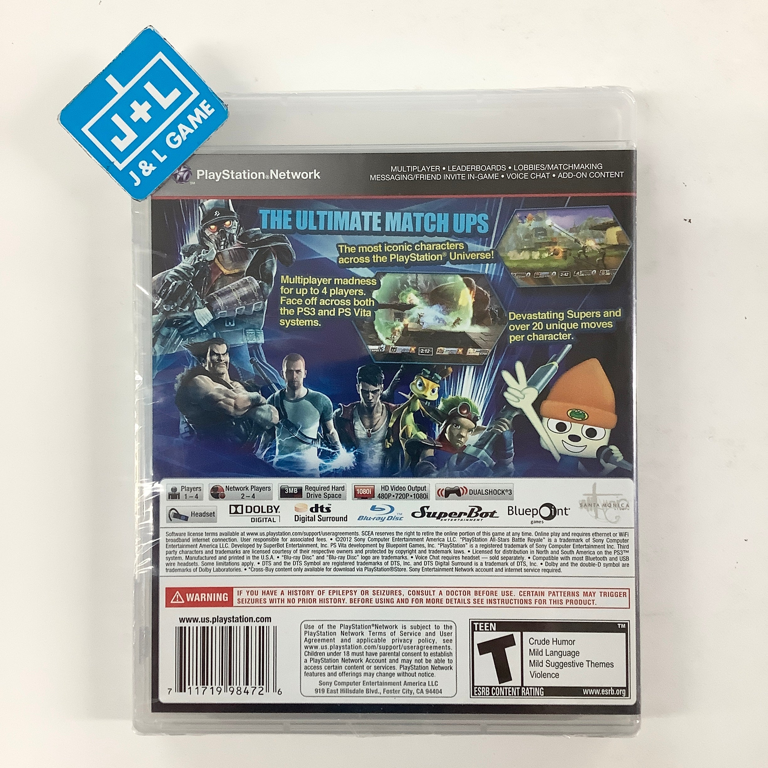 PlayStation All-Stars Battle Royale - (PS3) PlayStation 3