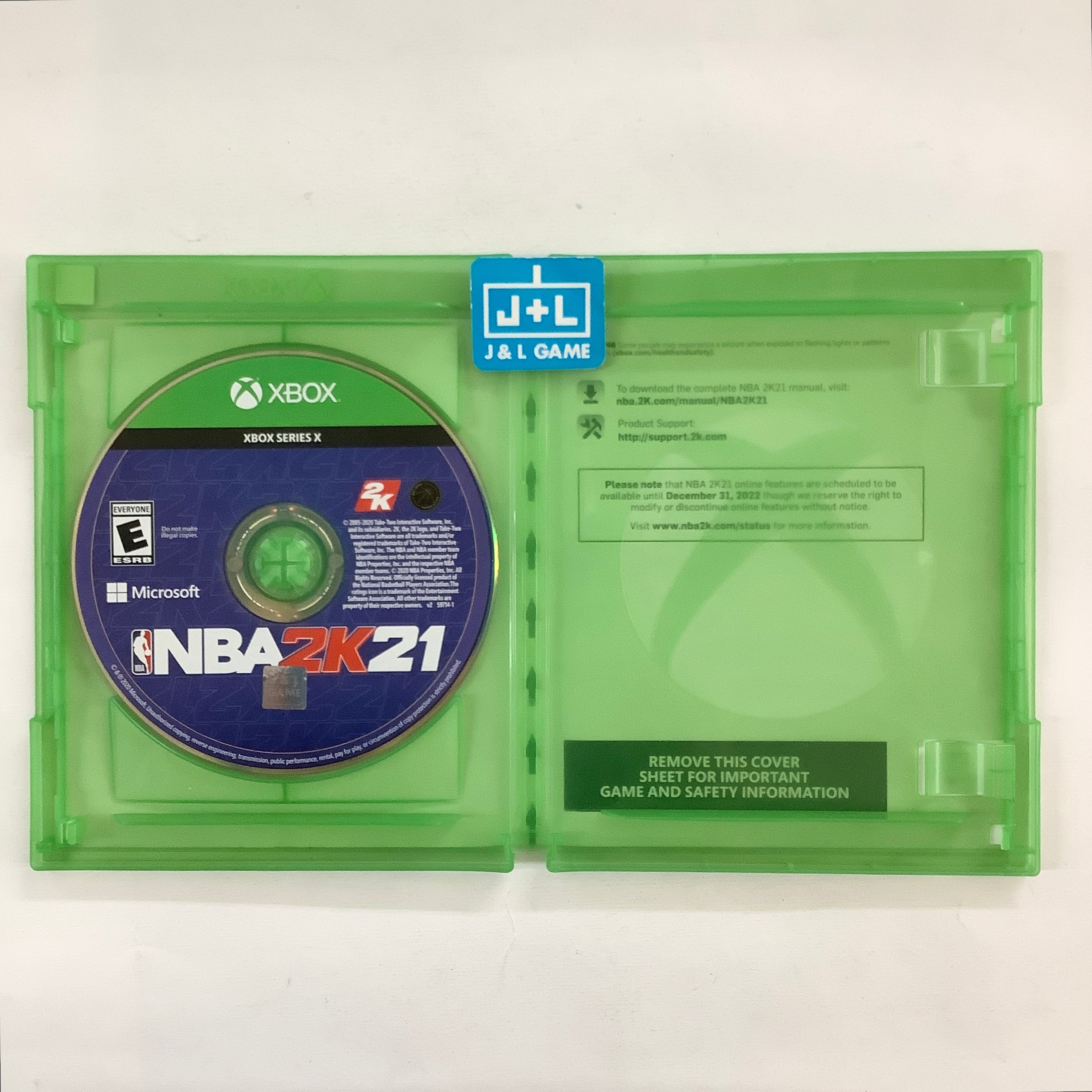 NBA 2K21 (Mamba Forever Edition) - (XSX) Xbox Series X [Pre-Owned] Video Games 2K   