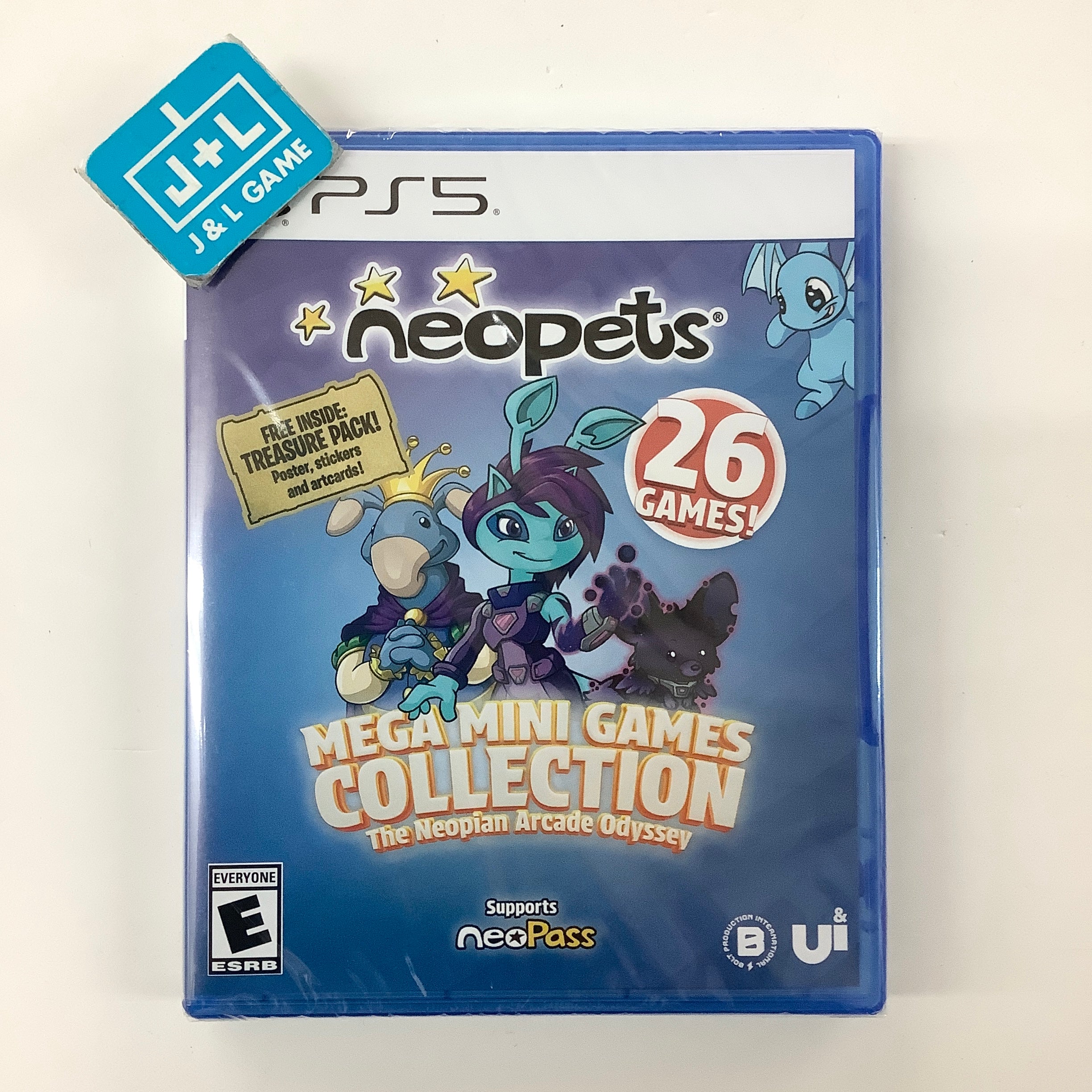 Neopets - Mega Mini Games Collection - The Neopian Arcade Odyssey - (PS5) PlayStation 5