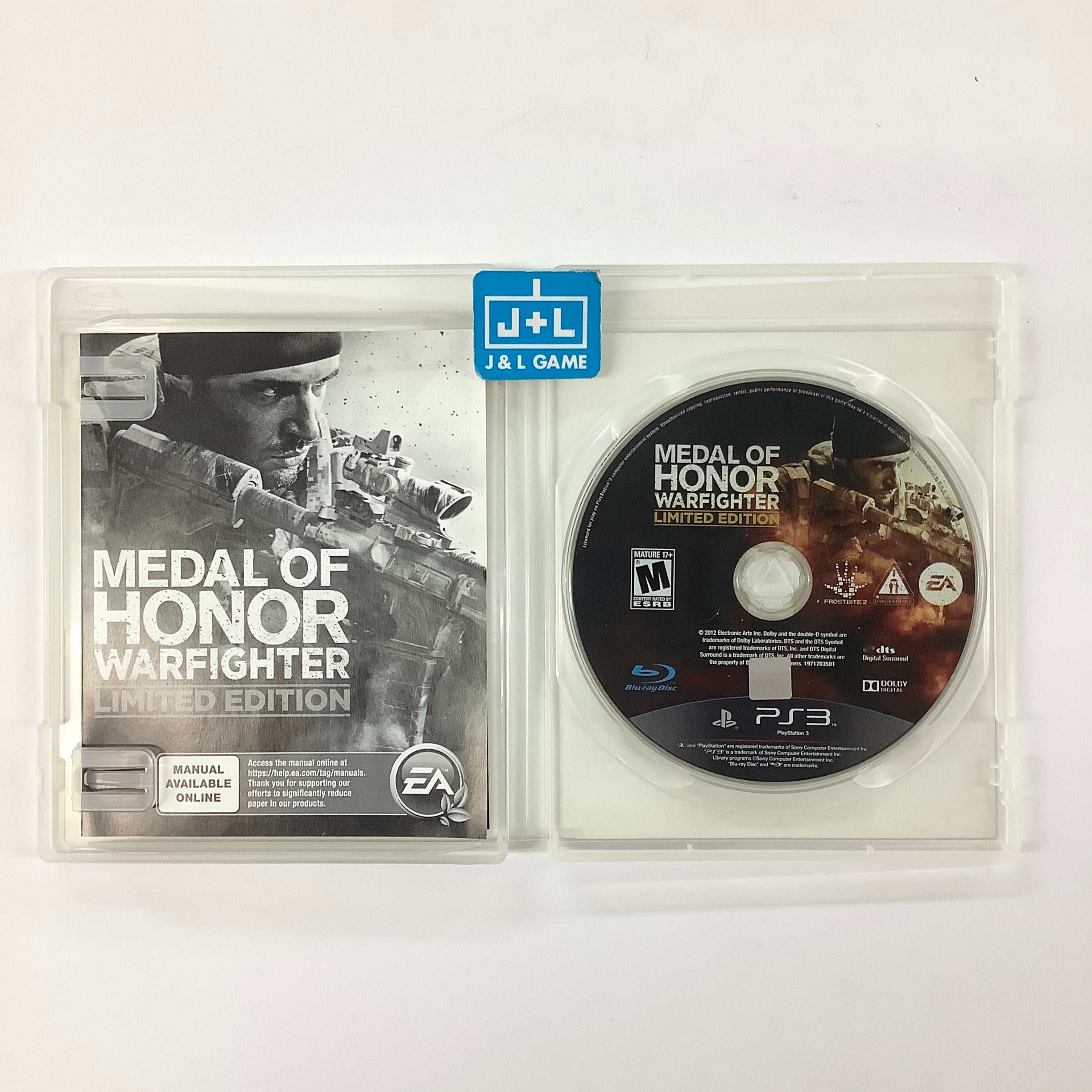 Medal of Honor: Warfighter (Limited Edition) - (PS3) PlayStation 3 [Pre-Owned] Video Games Electronic Arts