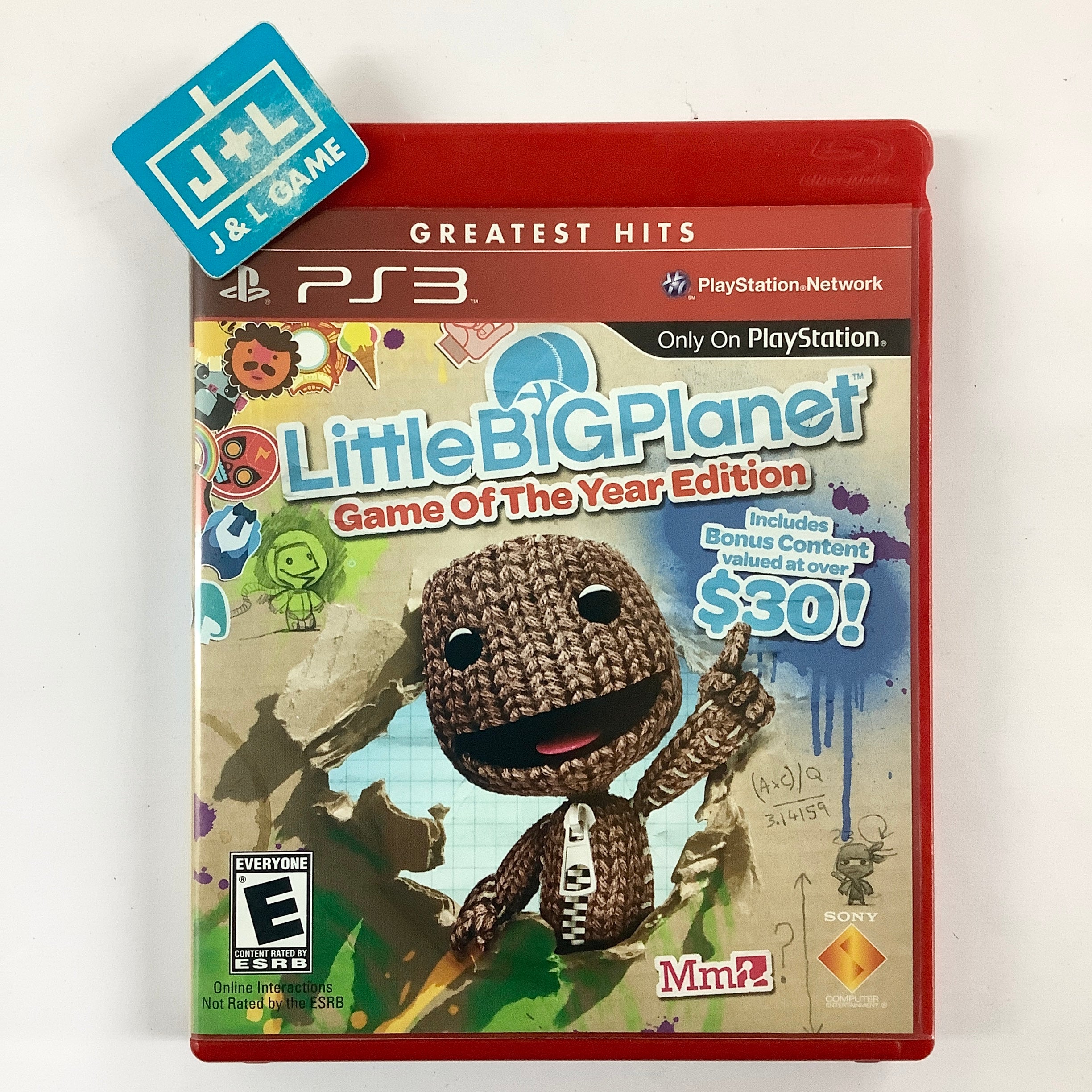 LittleBigPlanet: Game of the Year Edition (Greatest Hits) - (PS3) PlayStation 3 [Pre-Owned] Video Games SCEA   