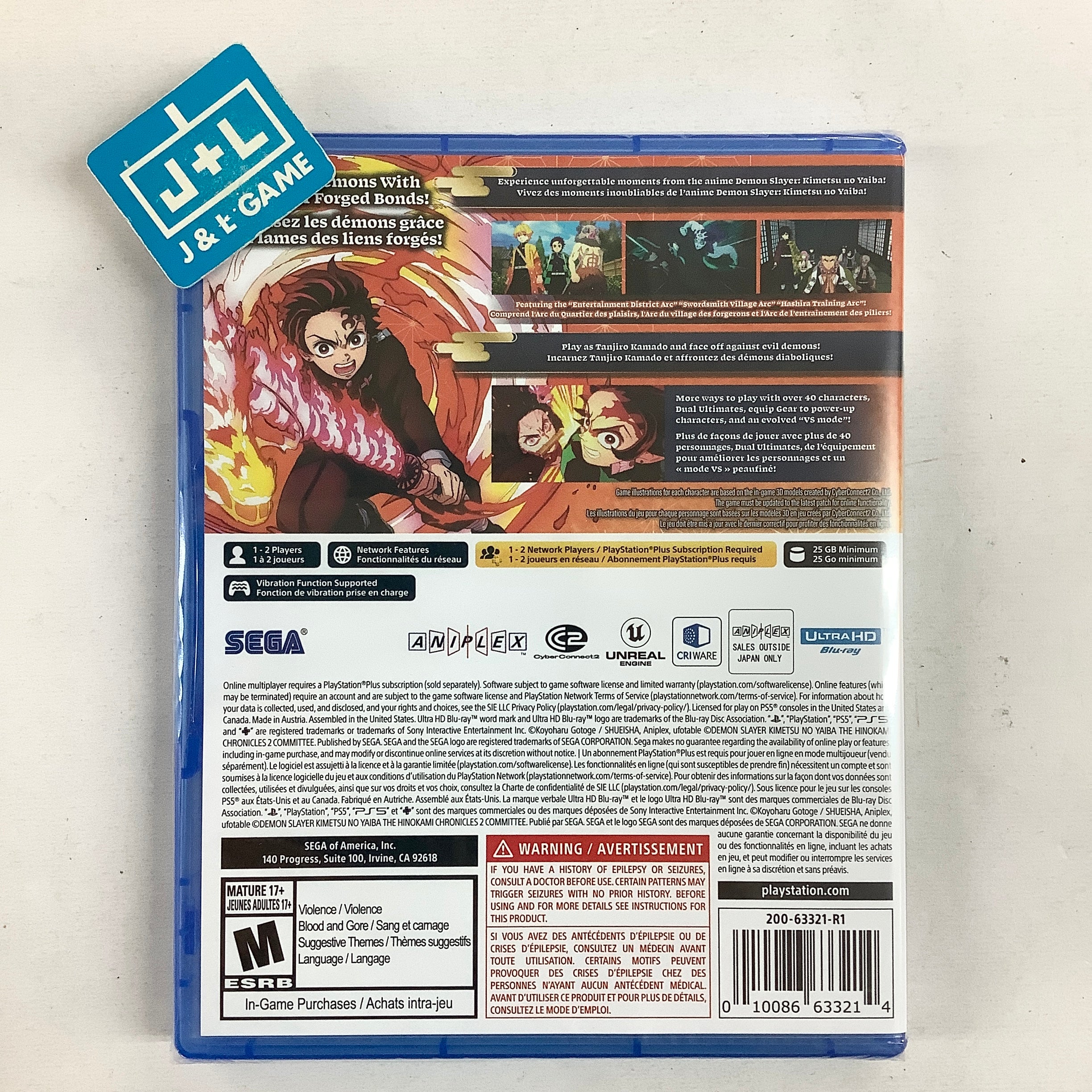 Demon Slayer: The Hinokami Chronicles 2 - (PS5) PlayStation 5 Video Games SEGA