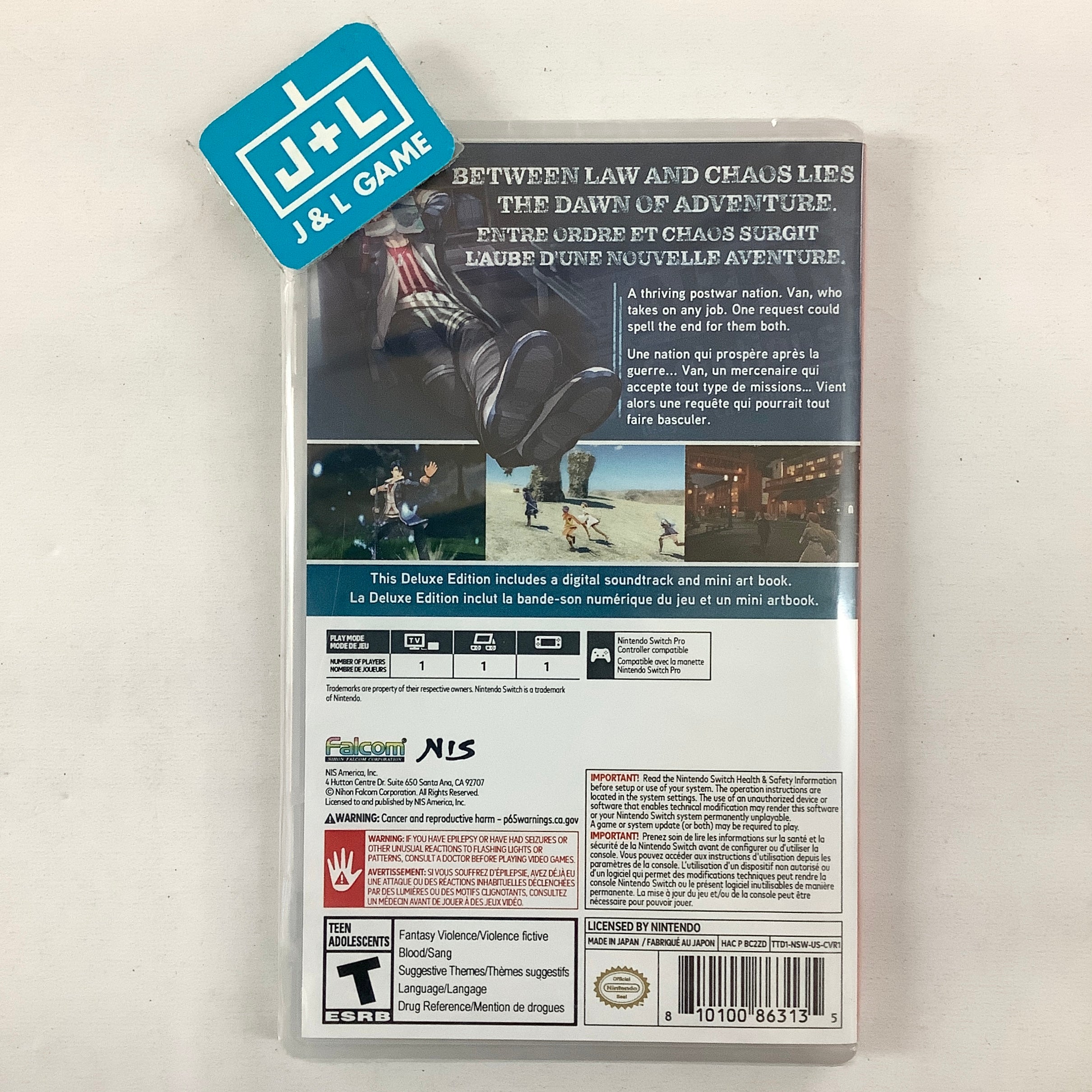 The Legend of Heroes: Trails through Daybreak: Deluxe Edition - (NSW) Nintendo Switch Video Games NIS America   