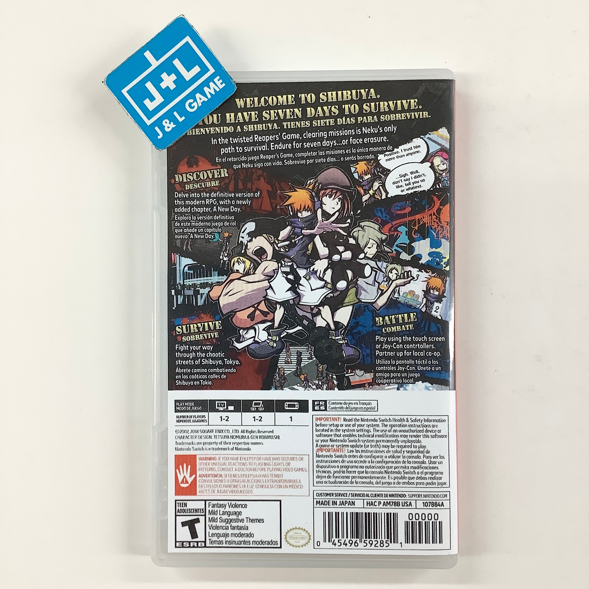 The World Ends with You: Final Remix - (NSW) Nintendo Switch [Pre-Owned]