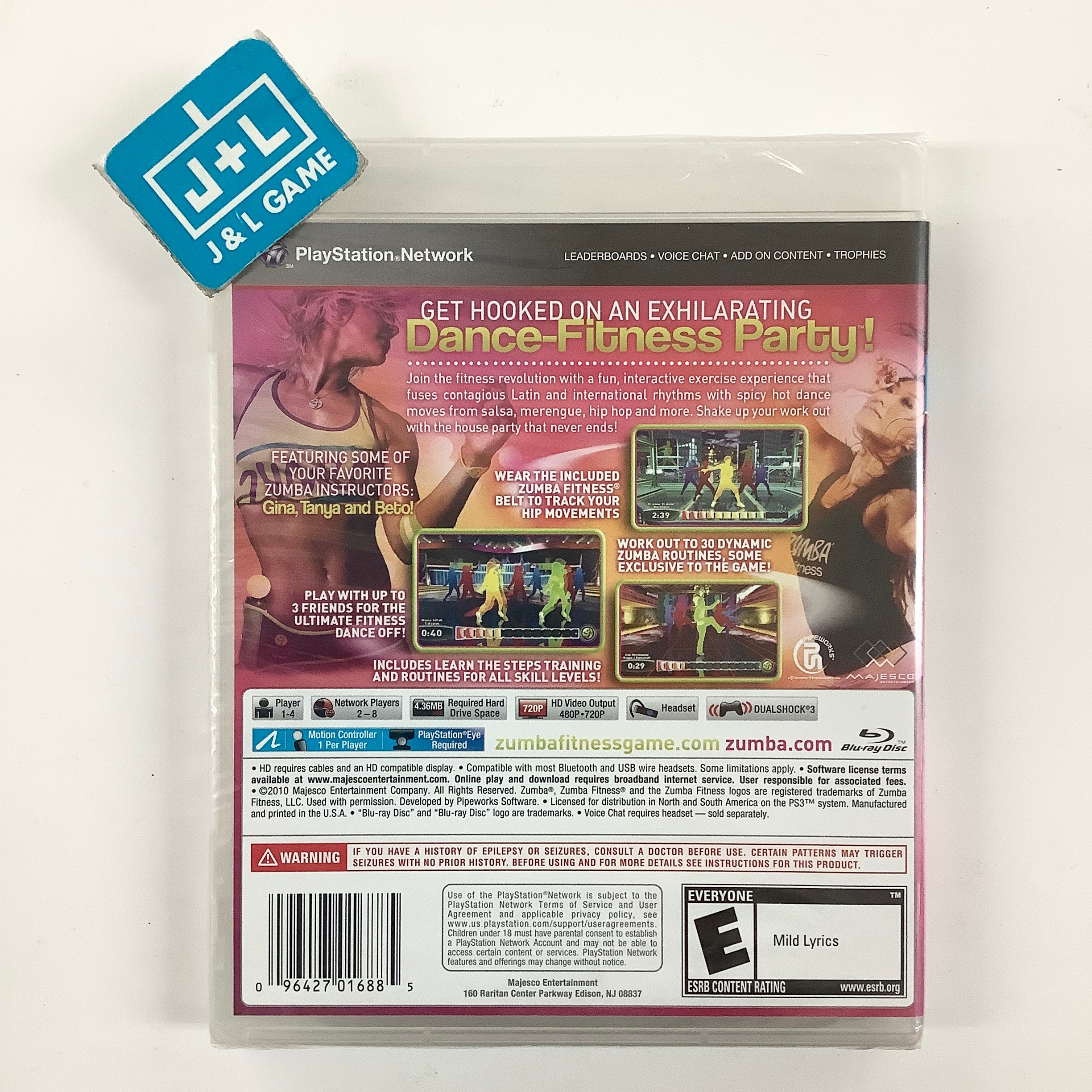 Zumba Fitness: Join the Party (PlayStation Move Required) - (PS3) PlayStation 3