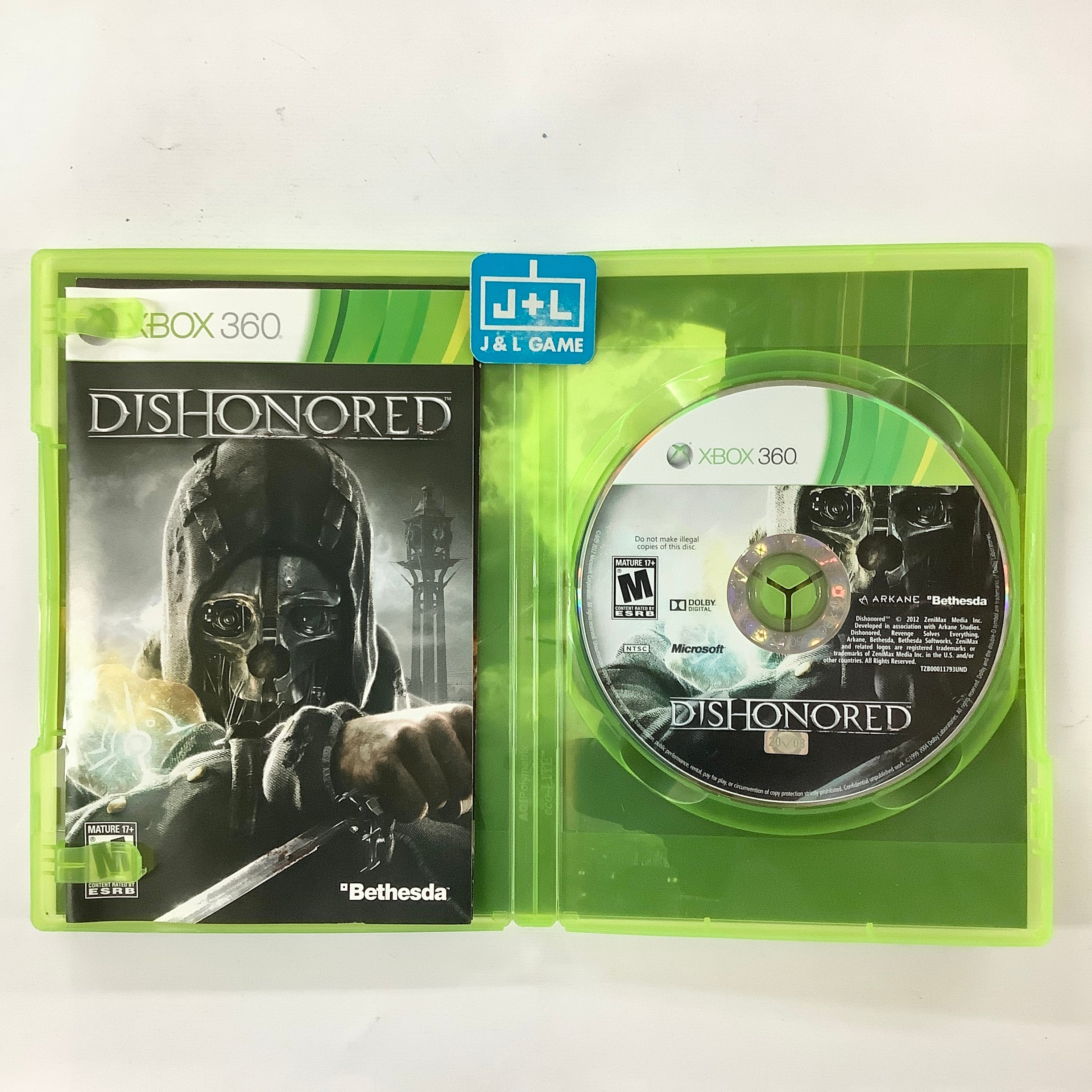 Dishonored - Xbox 360 [Pre-Owned] Video Games Bethesda   