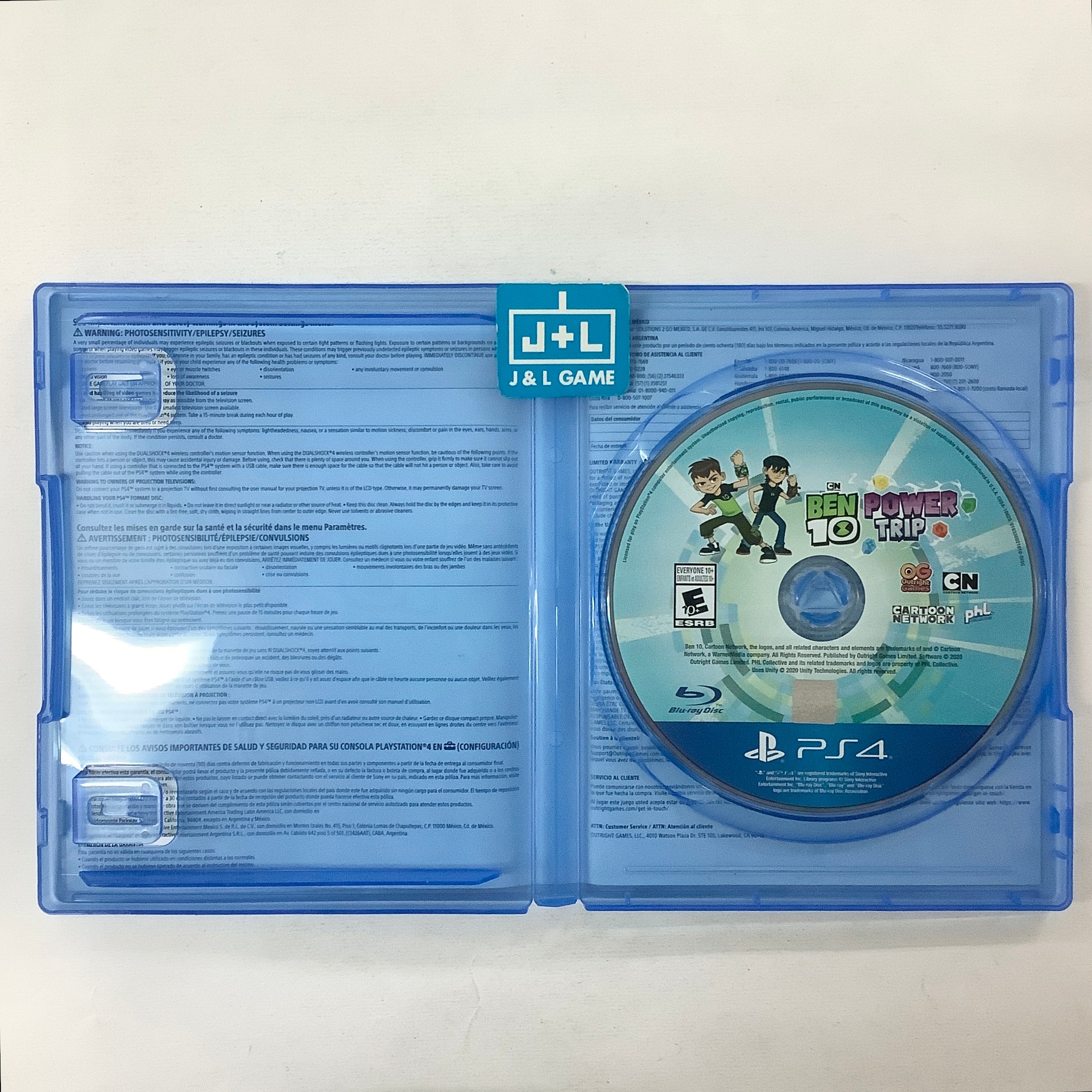 Ben 10: Power Trip - (PS4) PlayStation 4 [Pre-Owned] Video Games Outright Games   