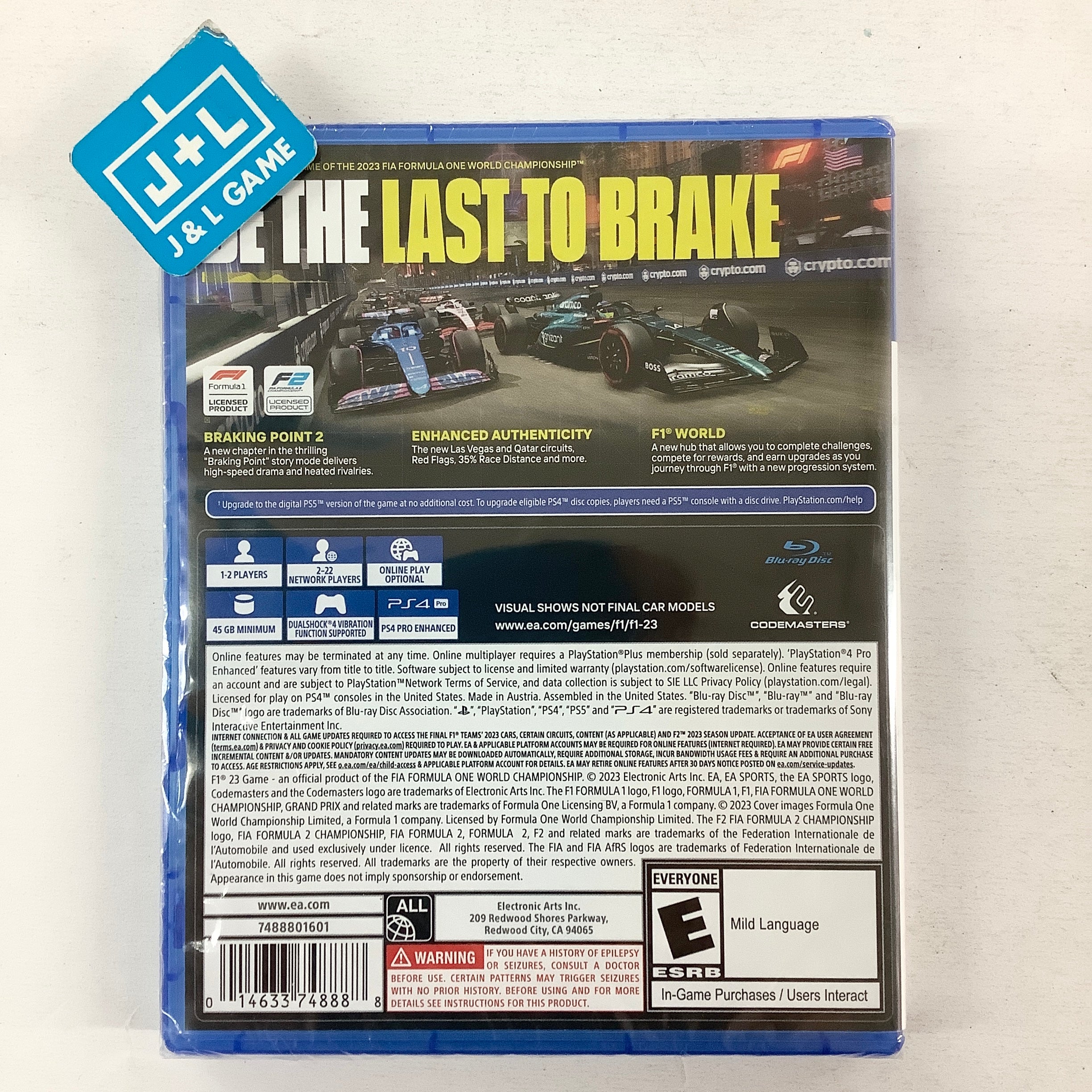 F1 23 - (PS4) PlayStation 4 Video Games Electronic Arts