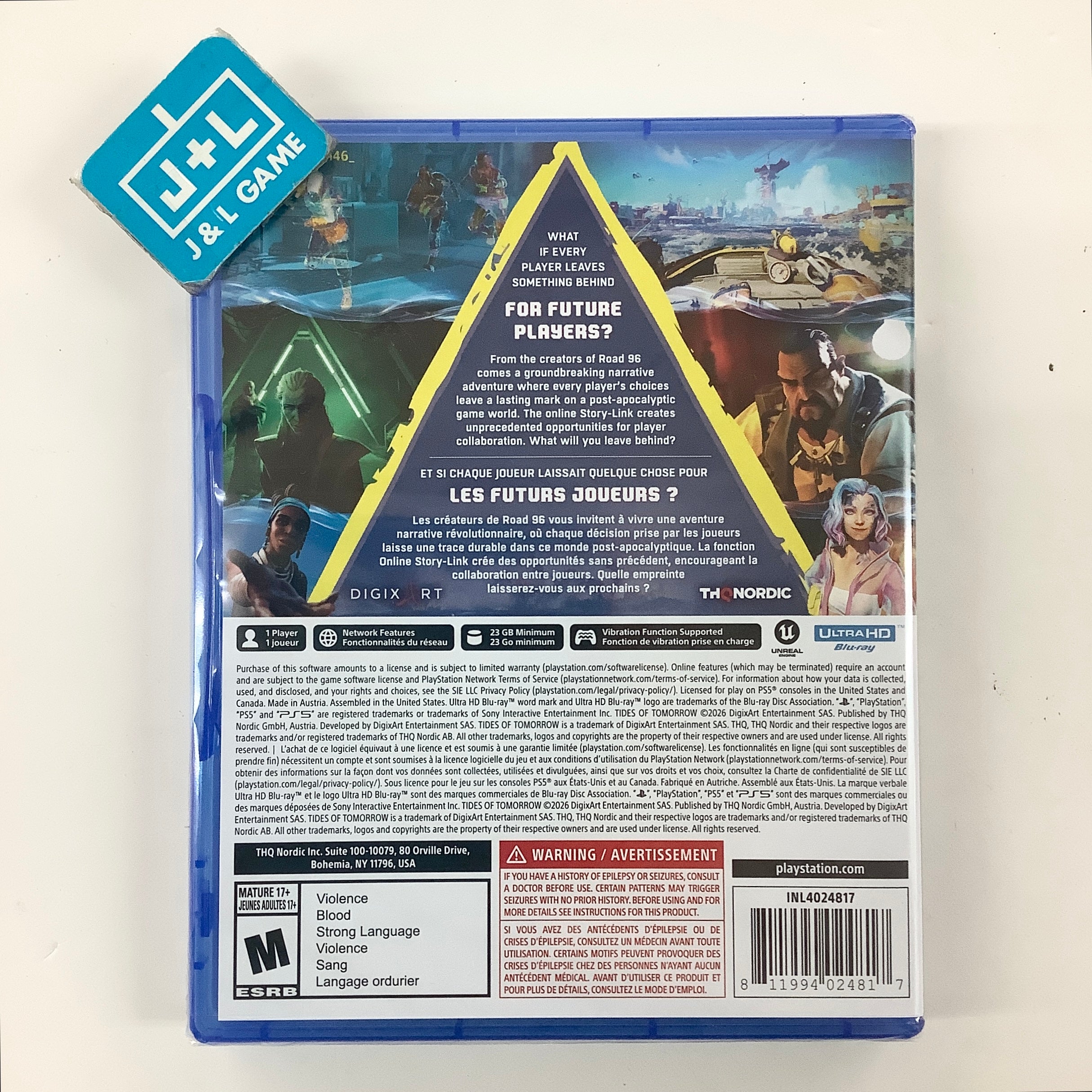 Tides of Tomorrow - (PS5) PlayStation 5 Video Games THQ Nordic