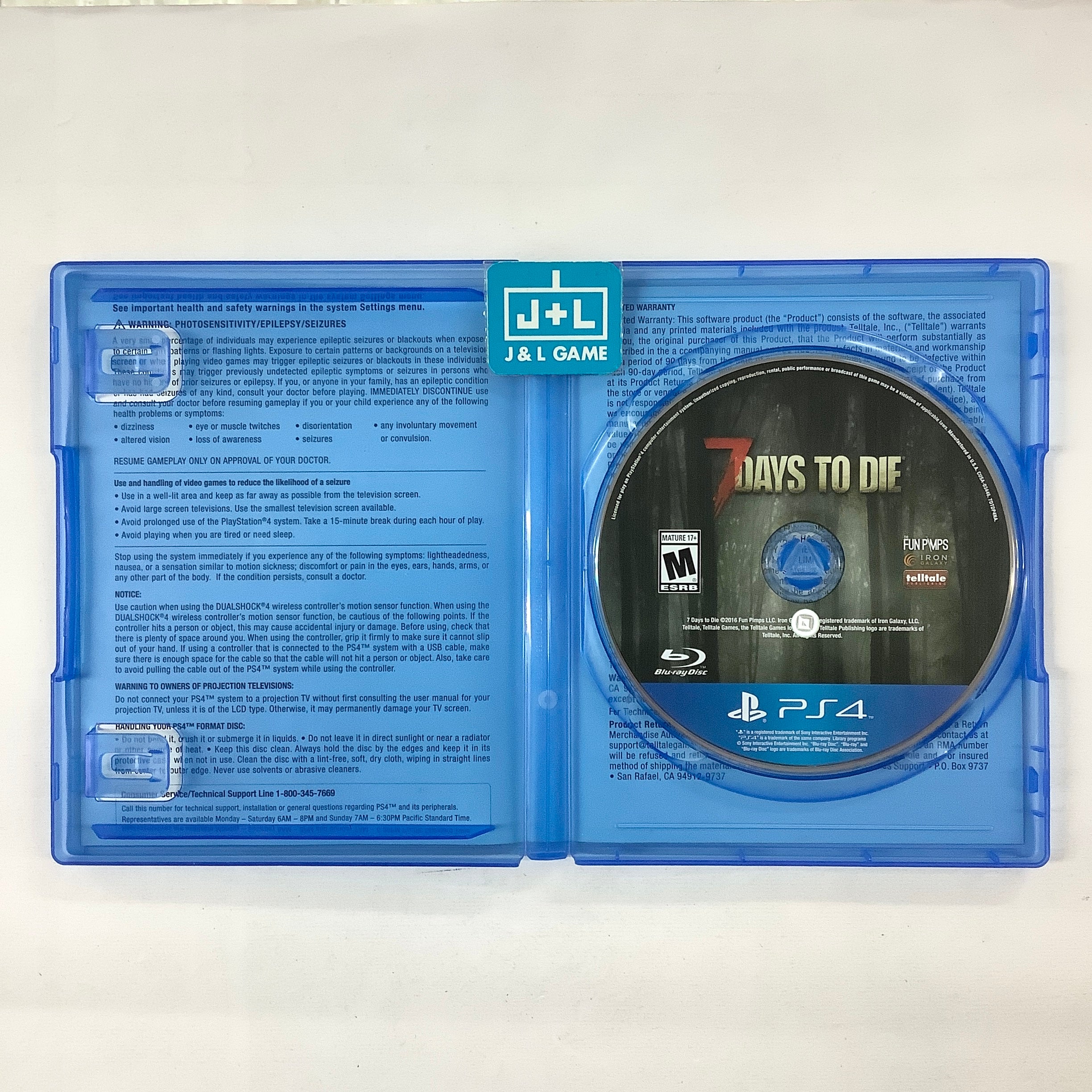 7 Days to Die - (PS4) PlayStation 4 [Pre-Owned] Video Games Telltale Publishing   