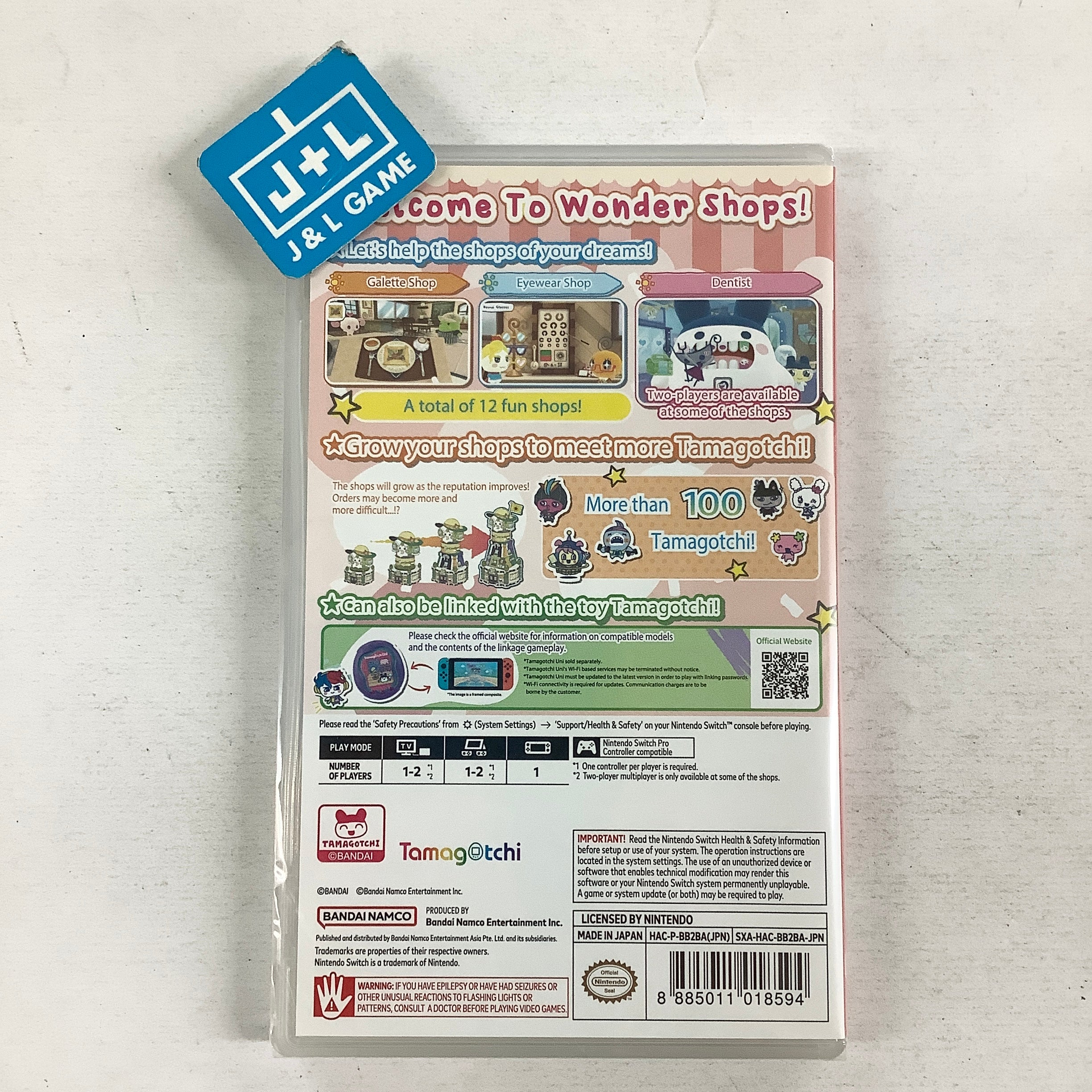 Tamagotchi Plaza - (NSW) Nintendo Switch (Asia Import) Video Games Bandai Namco Games