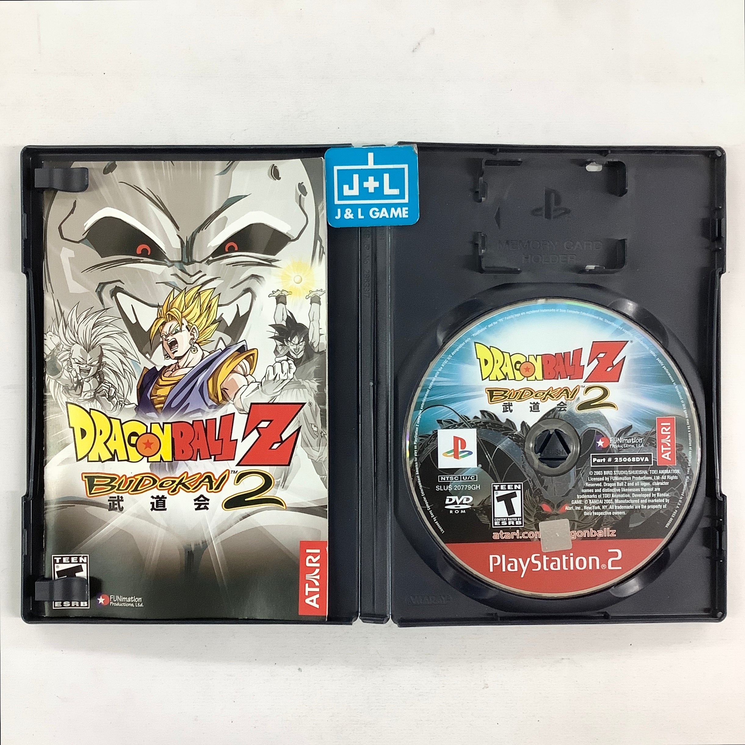 Dragon Ball Z: Budokai 2 (Greatest Hits) - (PS2) PlayStation 2 [Pre-Owned] Video Games Atari SA