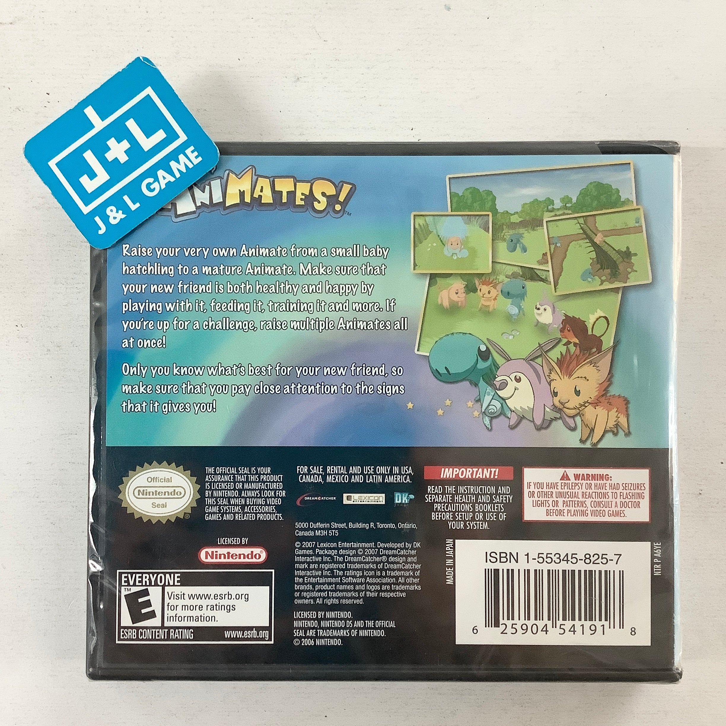 AniMates - (NDS) Nintendo DS Video Games Dreamcatcher   