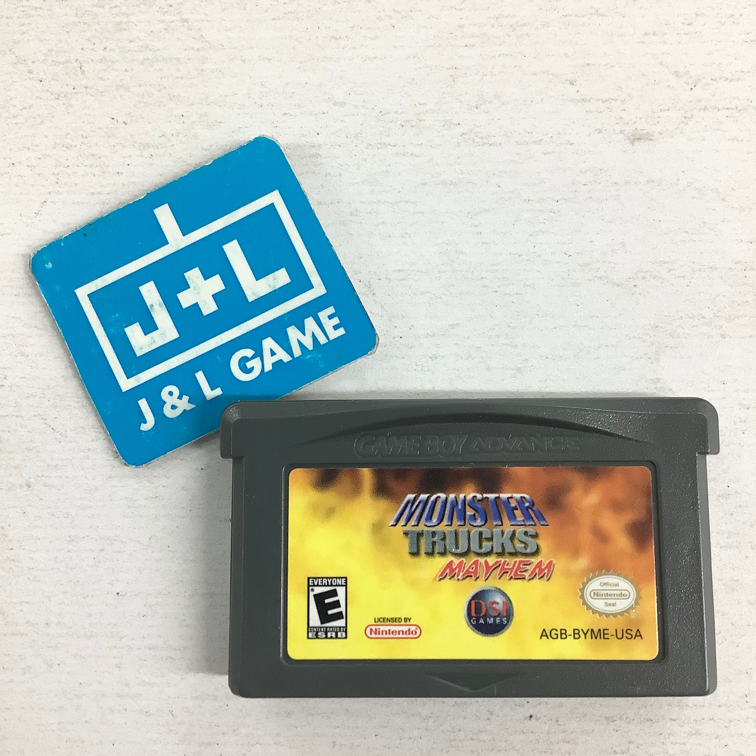 Monster Trucks Mayhem - (GBA) Game Boy Advance [Pre-Owned] Video Games DSI Games