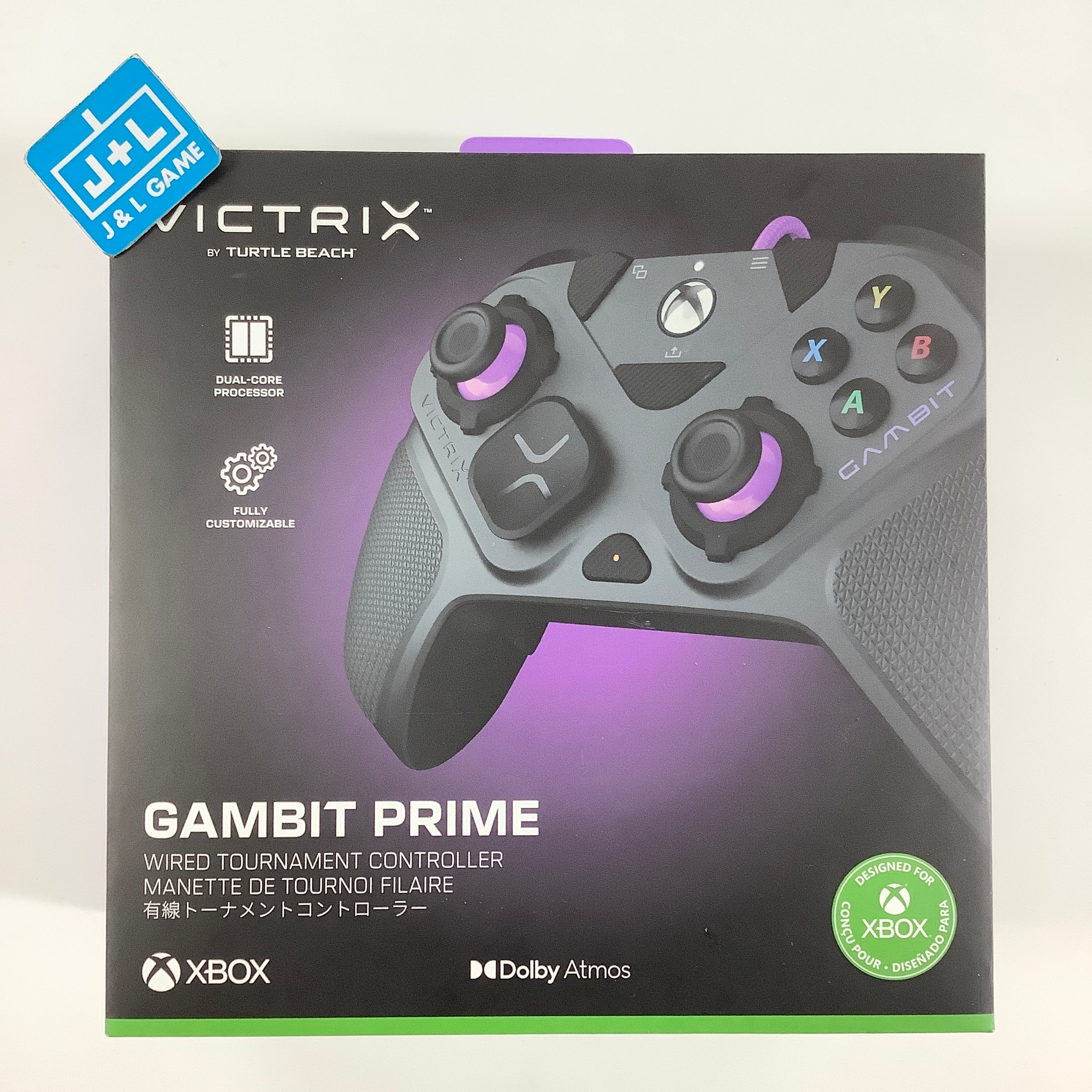 Turtle Beach Victrix Gambit Prime Wired Tournament Controller