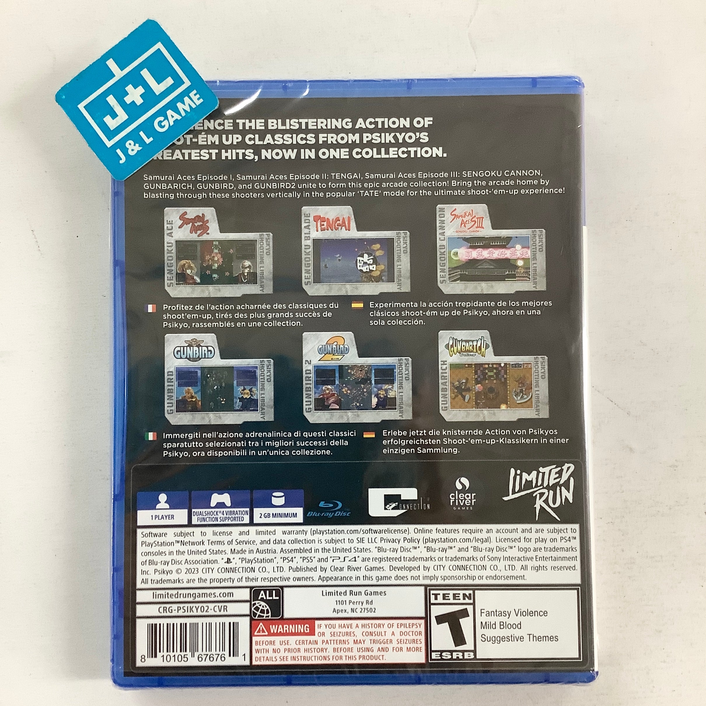Psikyo Shooting Library Vol. 2 - (PS4) PlayStation 4 Video Games Limited Run Games