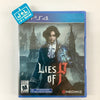 Lies of P - (PS4) PlayStation 4 Video Games Fireshine Games   