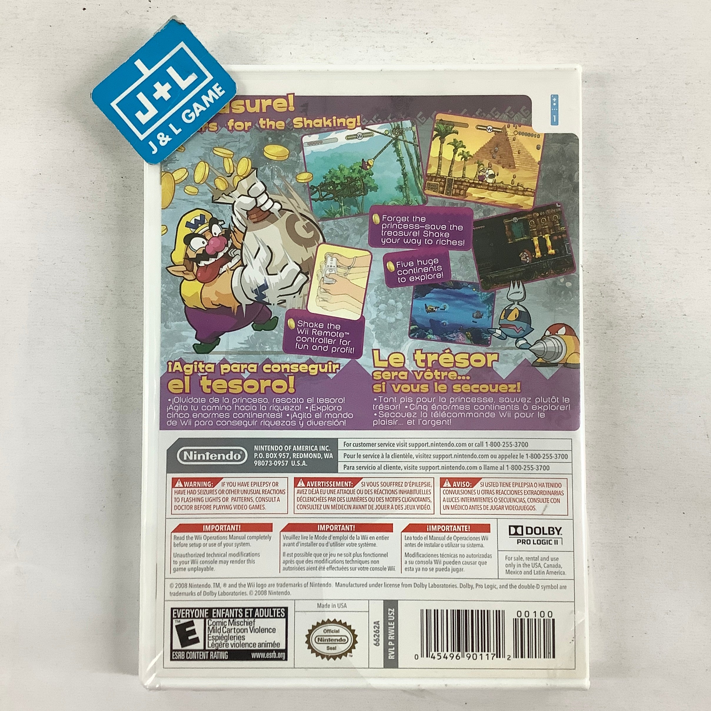 Wario Land: Shake It! - Nintendo Wii Video Games Nintendo